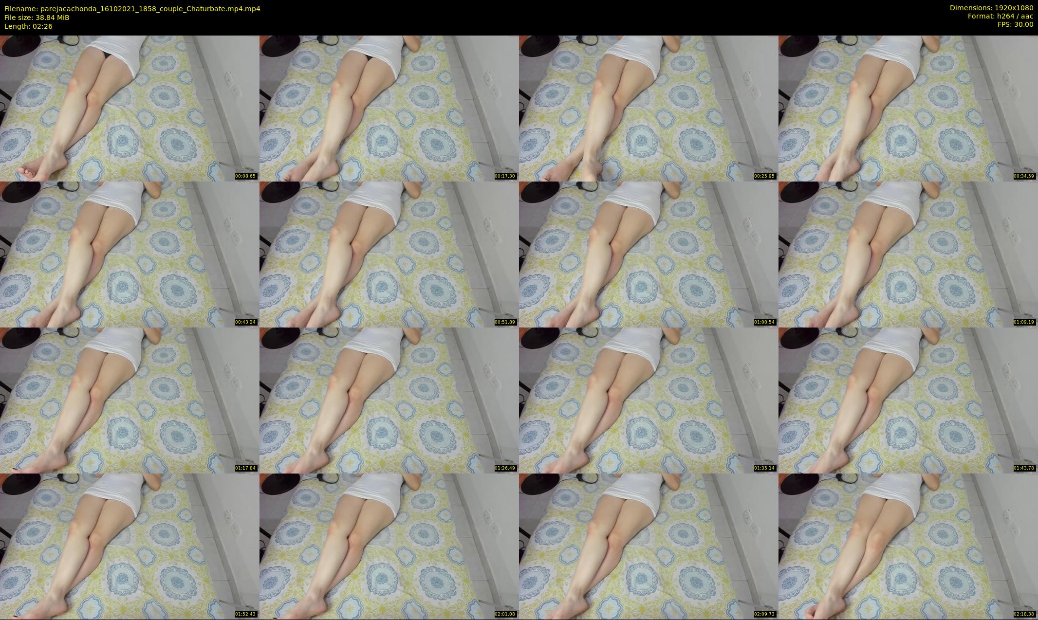 parejacachonda — 3 minute Chaturbate couple cam show recording, 1080p, Oct 16, 2021