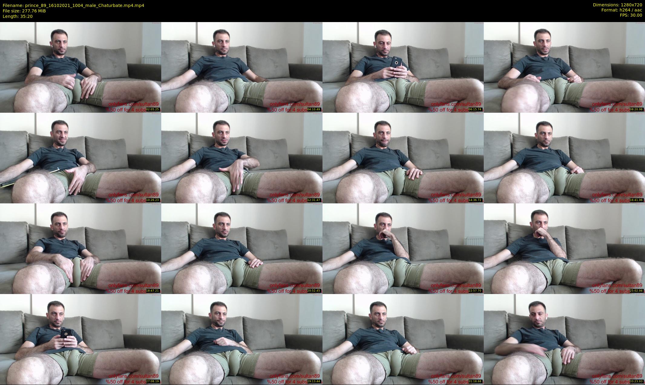 prince_89 — 36 minute Chaturbate male cam show recording, 720p, Oct 16, 2021