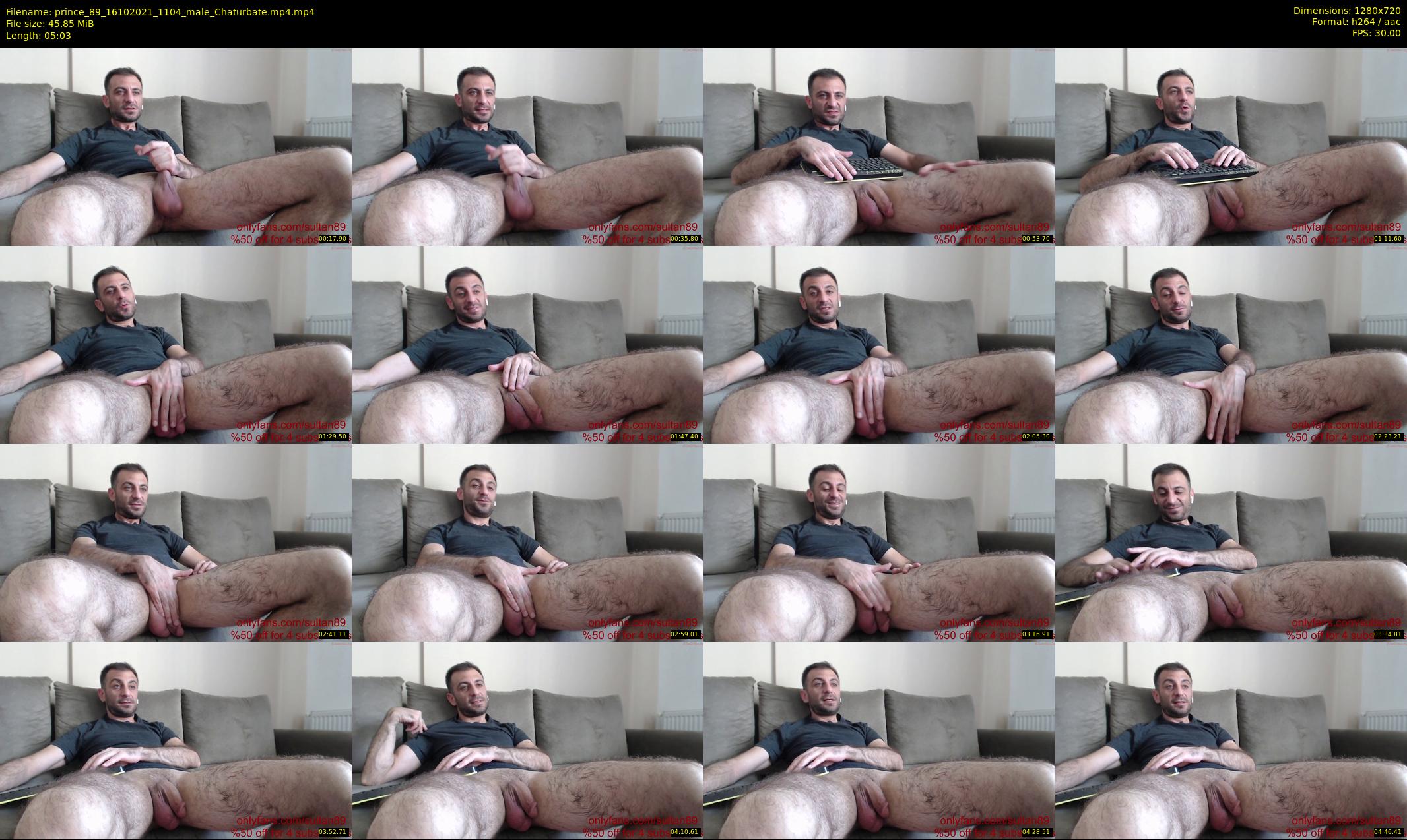 prince_89 — 6 minute Chaturbate male cam show recording, 720p, Oct 16, 2021