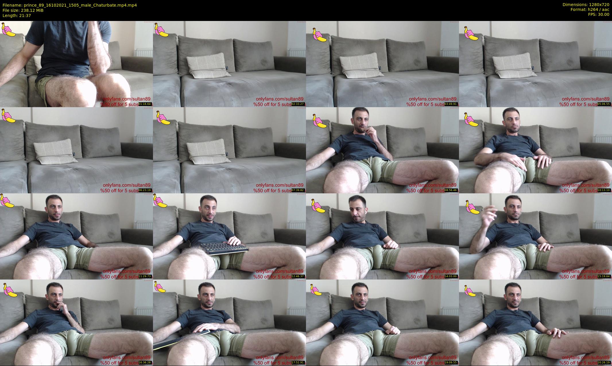 prince_89 — 22 minute Chaturbate male cam show recording, 720p, Oct 16, 2021