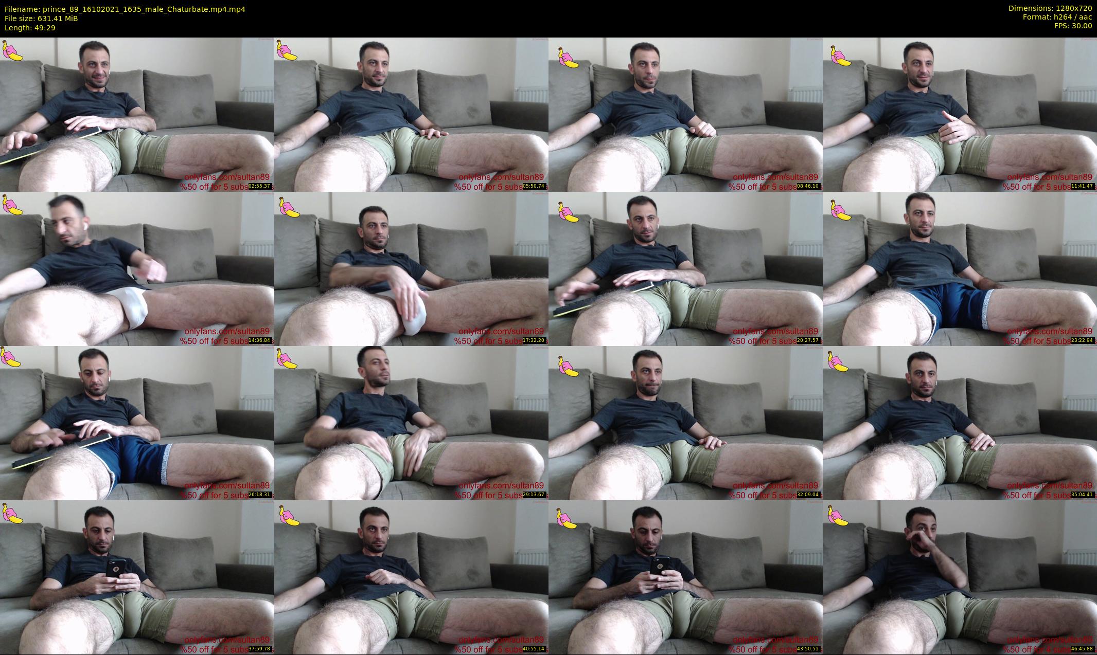prince_89 — 50 minute Chaturbate male cam show recording, 720p, Oct 16, 2021