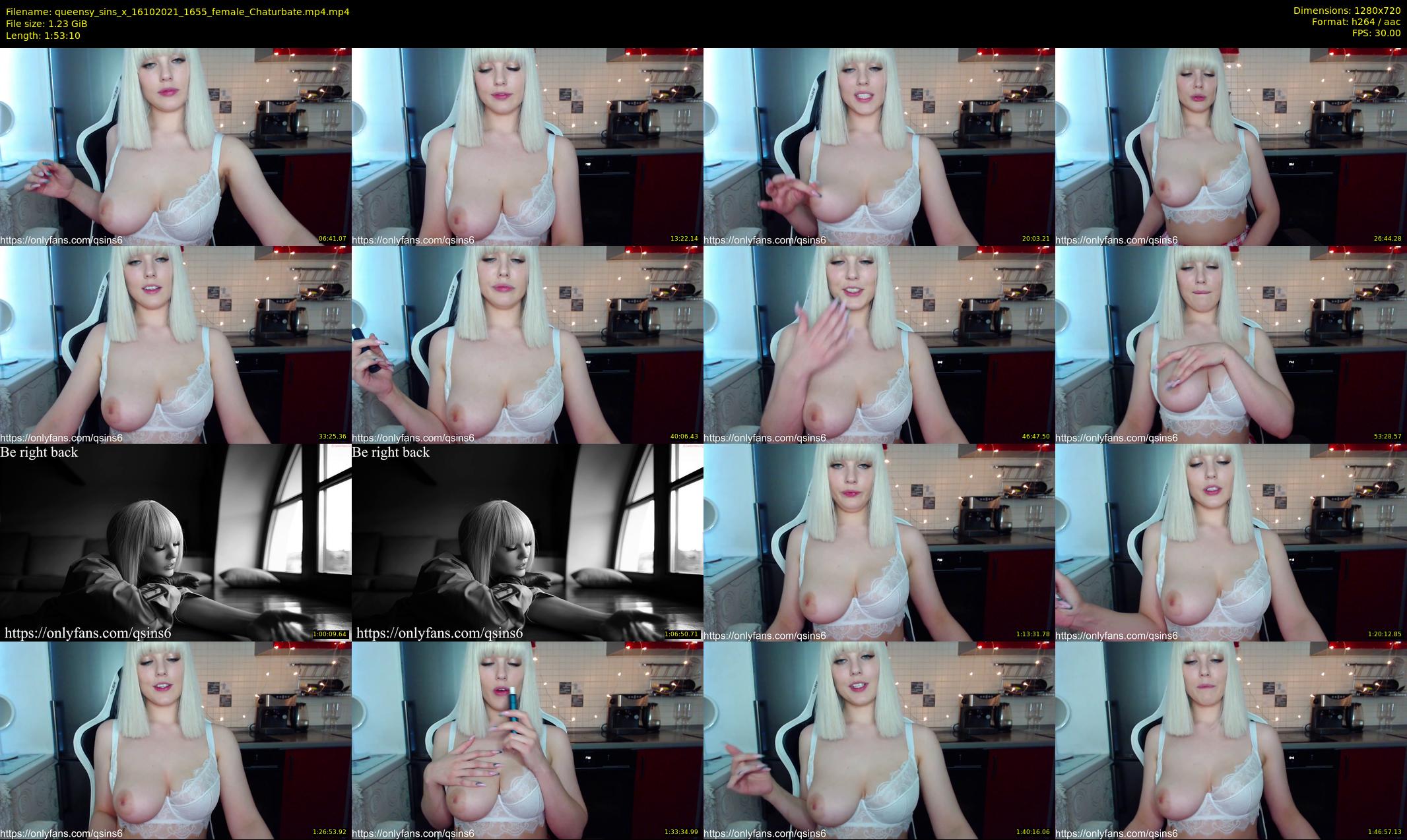 queensy_sins_x — 114 minute Chaturbate female cam show recording, 720p, Oct 16, 2021