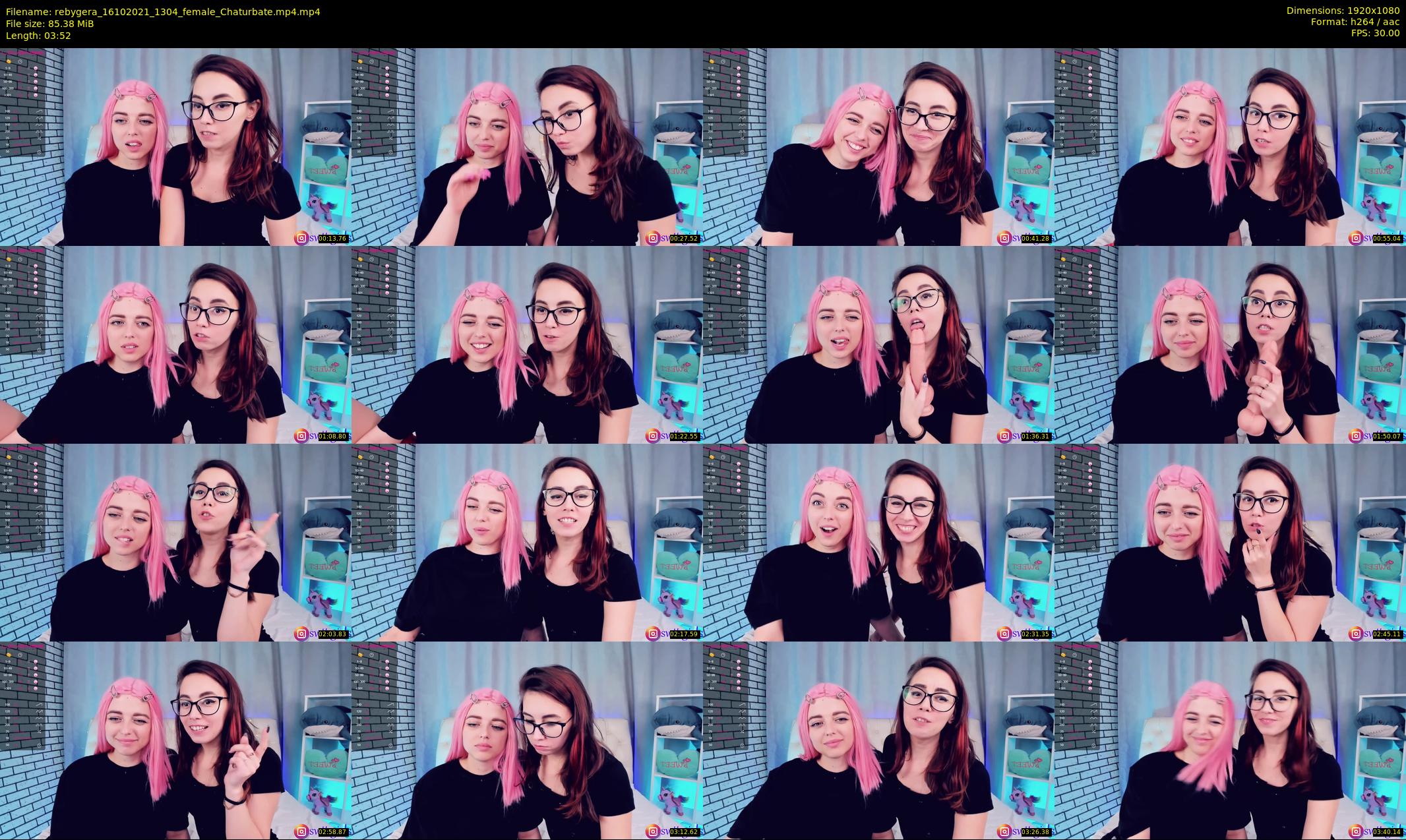rebygera — 4 minute Chaturbate couple cam show recording, 1080p, Oct 16, 2021