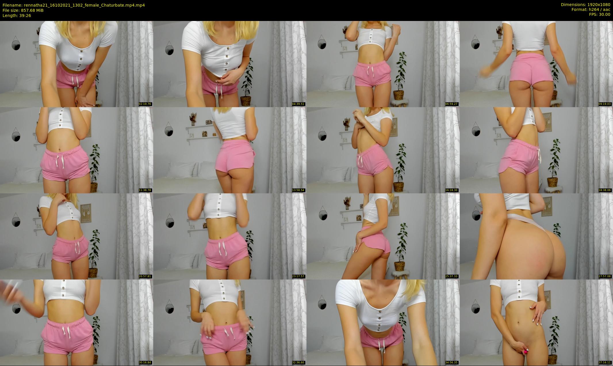 rennatha21 — 40 minute Chaturbate female cam show recording, 1080p, Oct 16, 2021