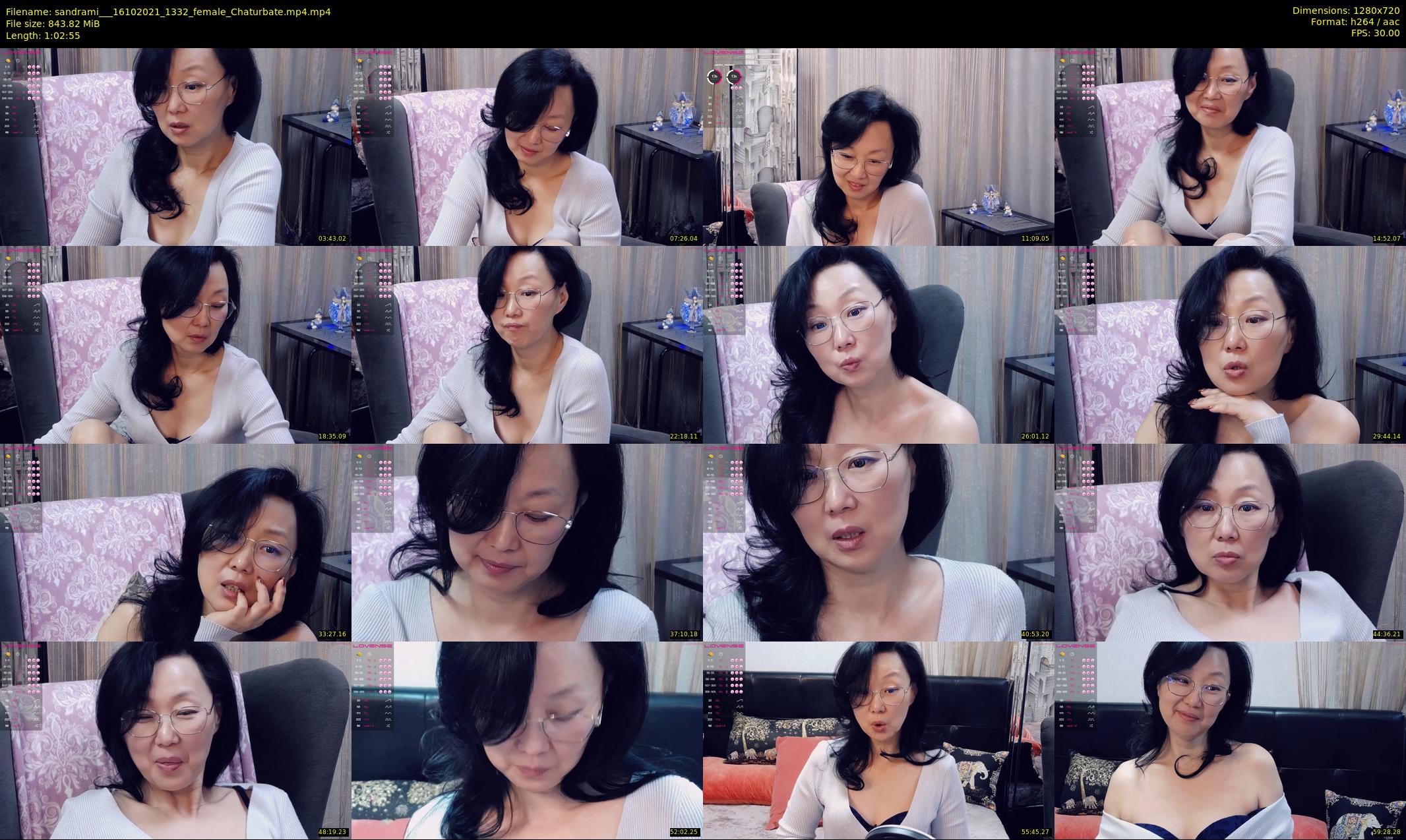 sandrami__ — 63 minute Chaturbate female cam show recording, 720p, Oct 16, 2021