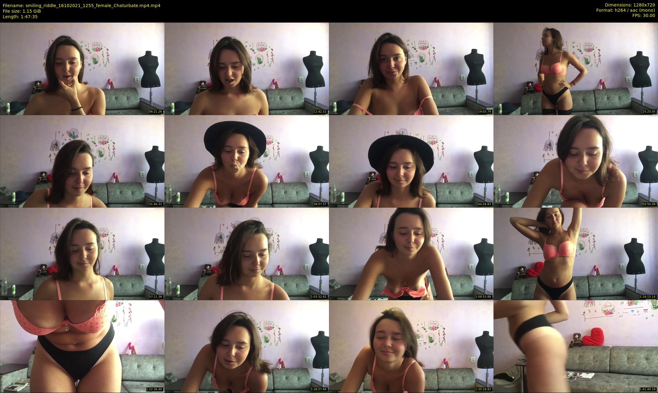 smiling_riddle — 108 minute Chaturbate female cam show recording, 720p, Oct 16, 2021