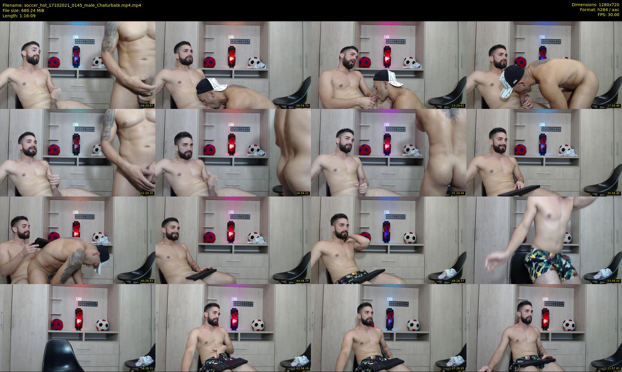 soccer_hot — 77 minute Chaturbate male cam show recording, 720p, Oct 17, 2021