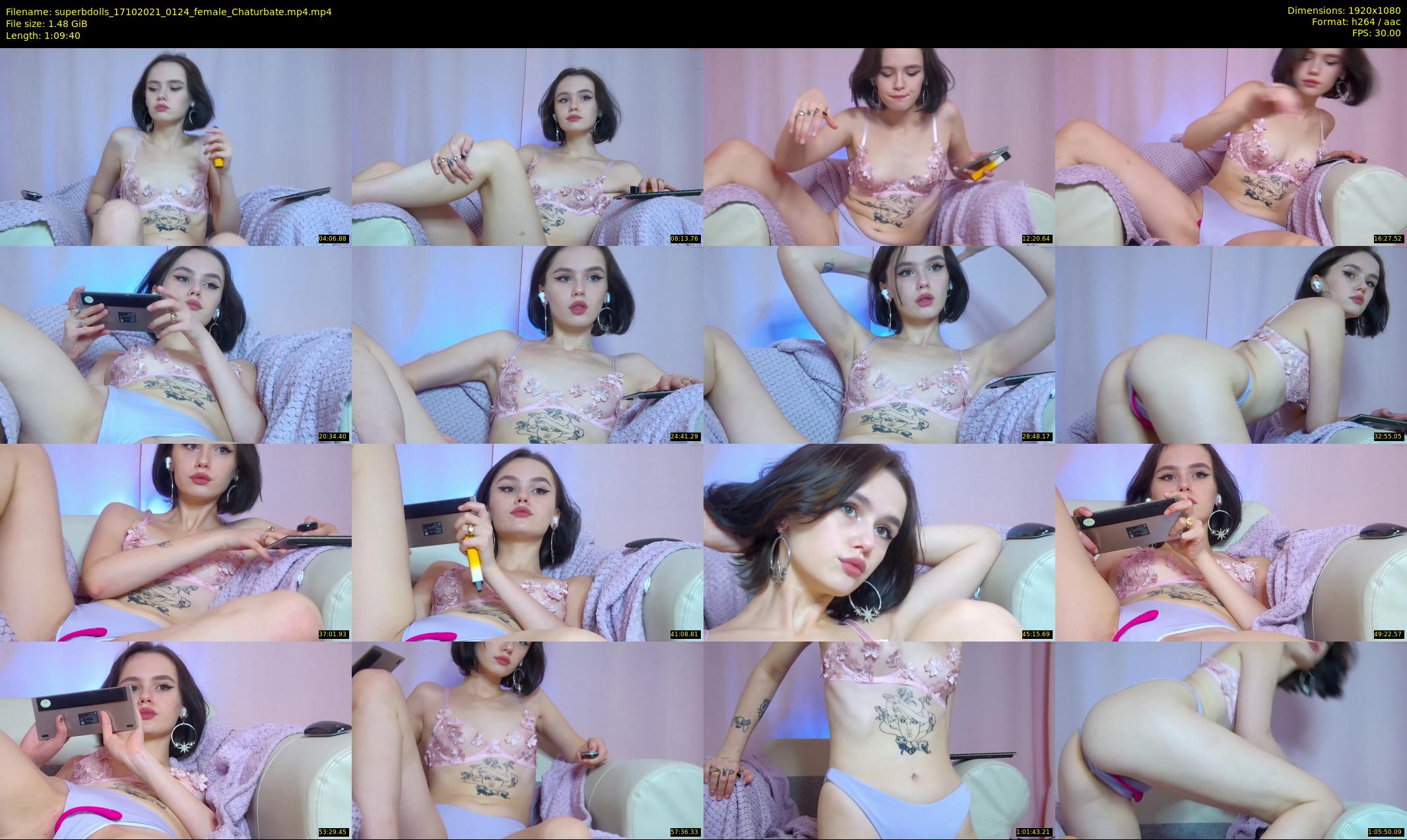 superbdolls — 70 minute Chaturbate couple cam show recording, 1080p, Oct 17, 2021