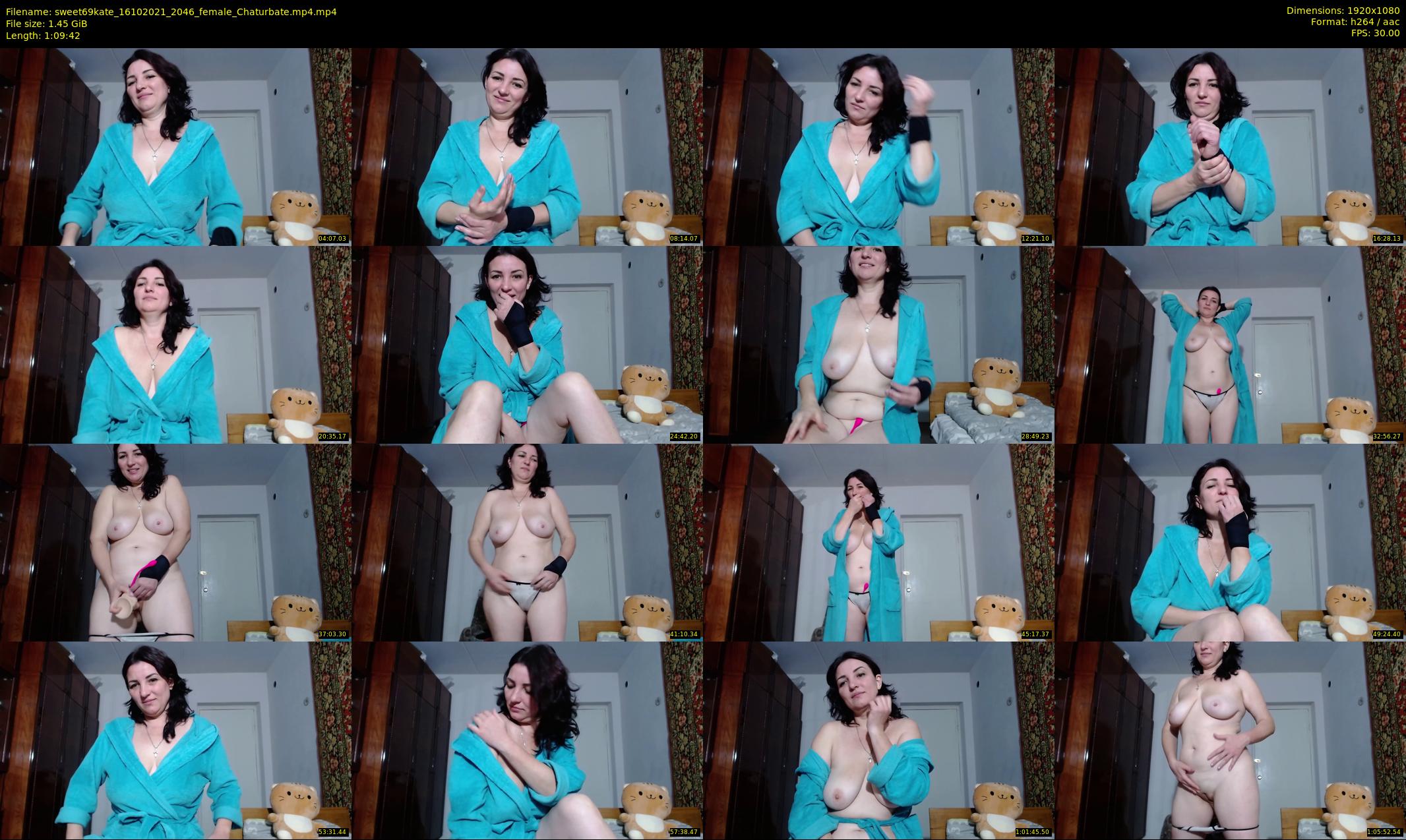 sweet69kate — 70 minute Chaturbate female cam show recording, 1080p, Oct 16, 2021