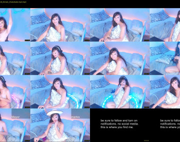 ticketshow — 45 minute Chaturbate female cam show recording, 720p, Oct 16, 2021