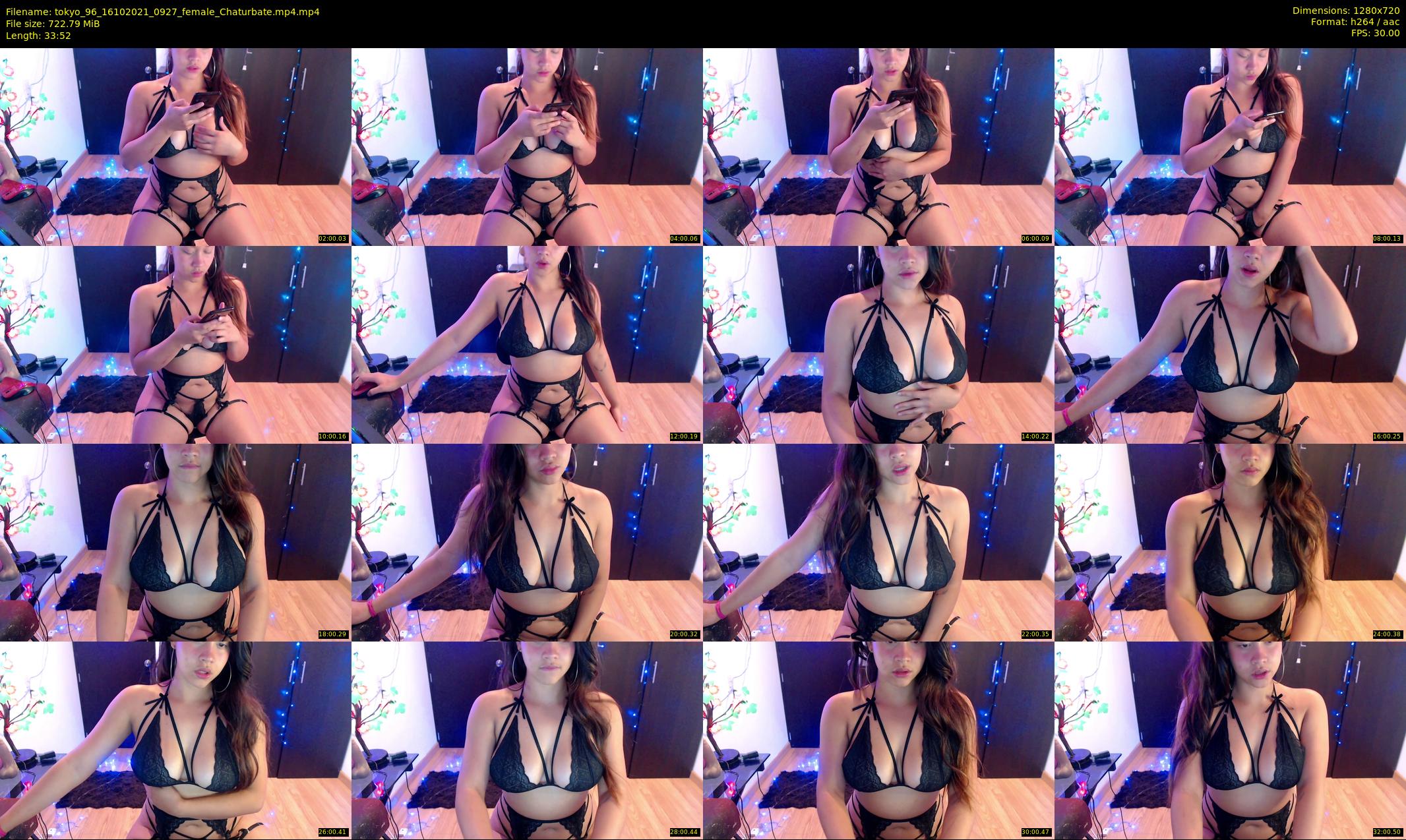 tokyo_96 — 34 minute Chaturbate female cam show recording, 720p, Oct 16, 2021