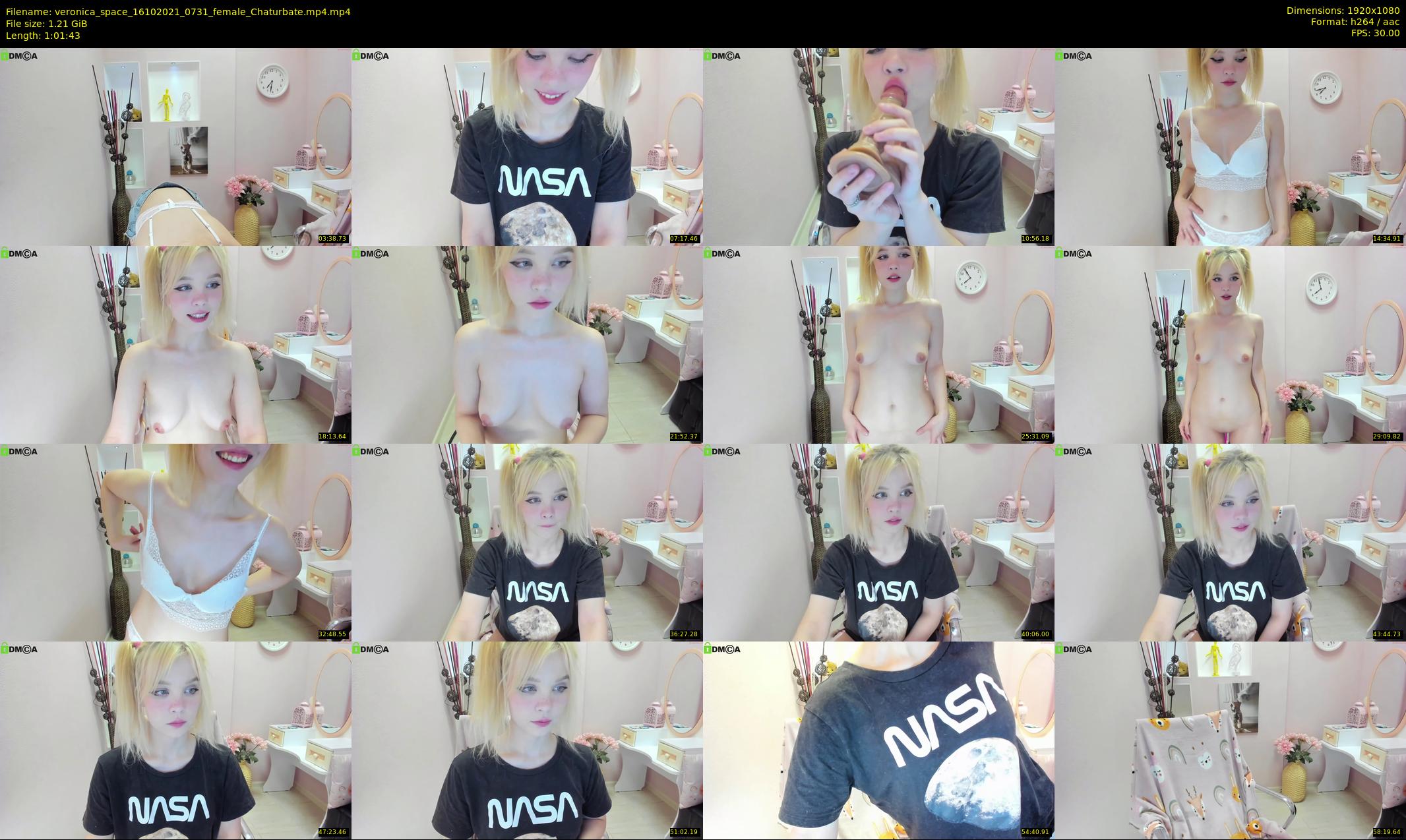 veronica_space — 62 minute Chaturbate female cam show recording, 1080p, Oct 16, 2021