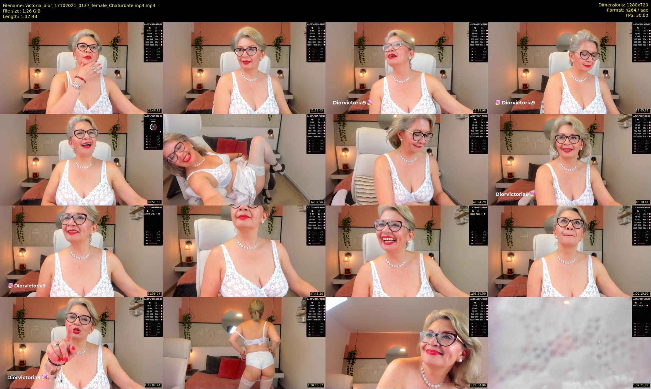 victoria_dior — 98 minute Chaturbate female cam show recording, 720p, Oct 17, 2021