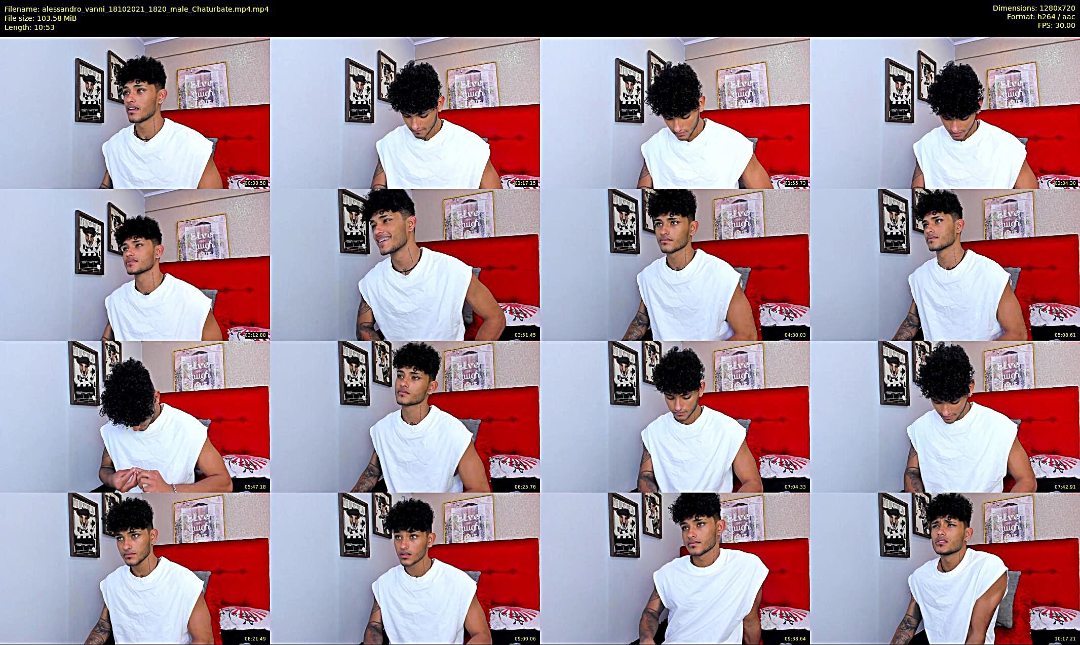 alessandro_vanni — 11 minute Chaturbate male cam show recording, 720p, Oct 18, 2021