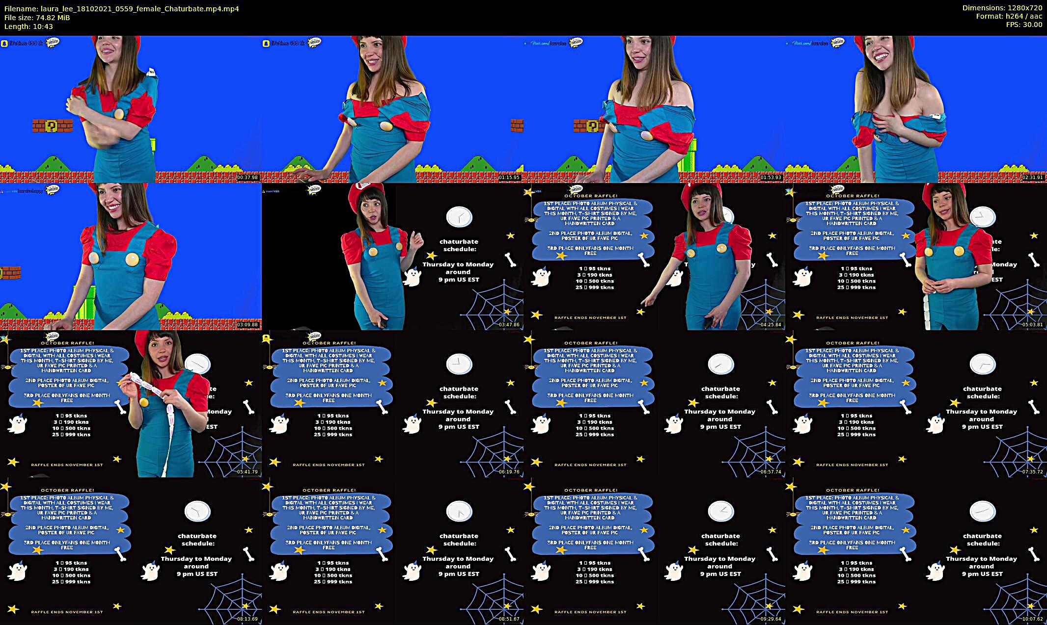 laura_lee — 11 minute Chaturbate female cam show recording, 720p, Oct 18, 2021