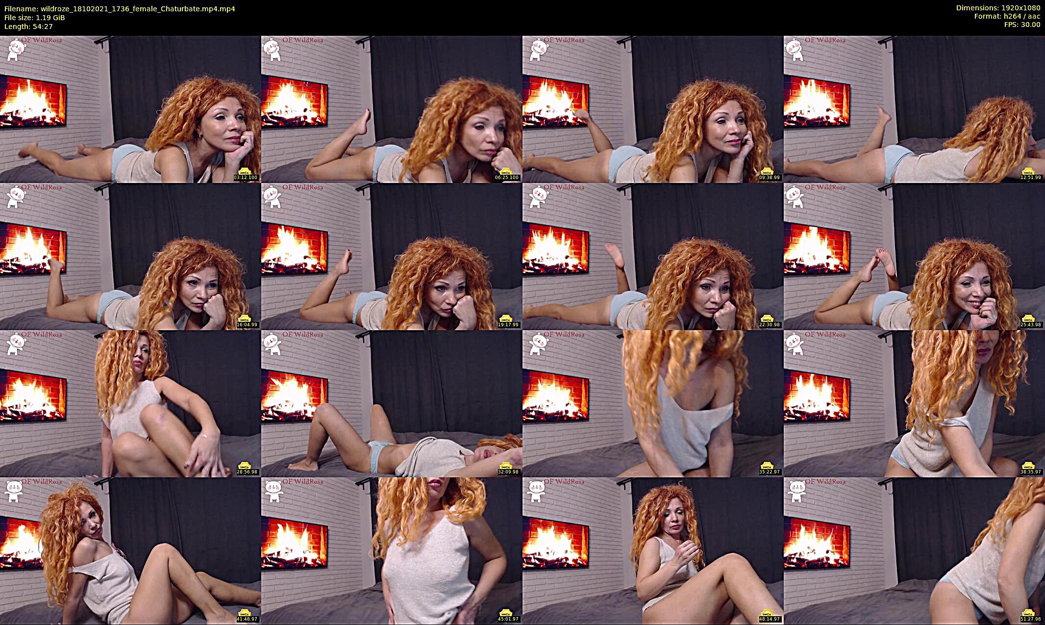 wildroze — 7 minute Chaturbate female cam show recording, 1080p, Oct 18, 2021