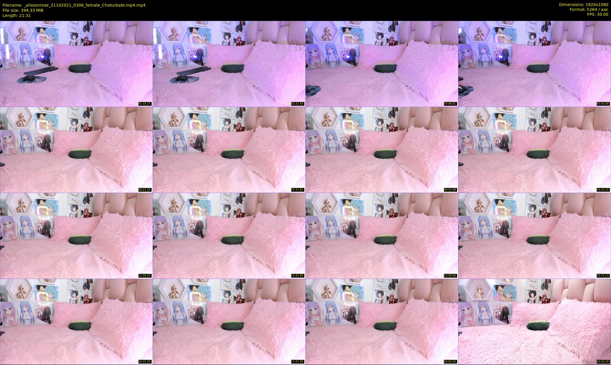 _alissonrose — 22 minute Chaturbate female cam show recording, 1080p, Oct 21, 2021