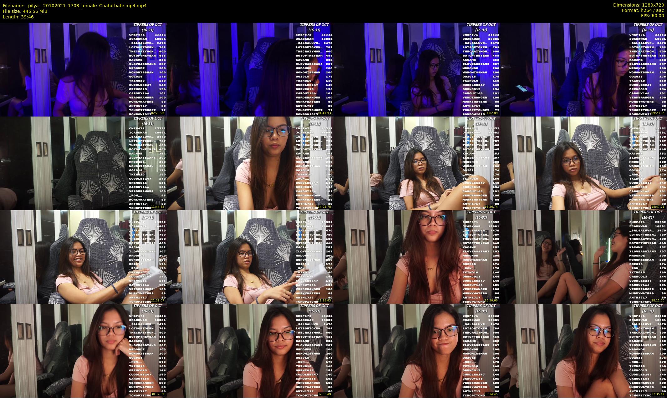 _pilya_ — 40 minute Chaturbate female cam show recording, 720p, Oct 20, 2021