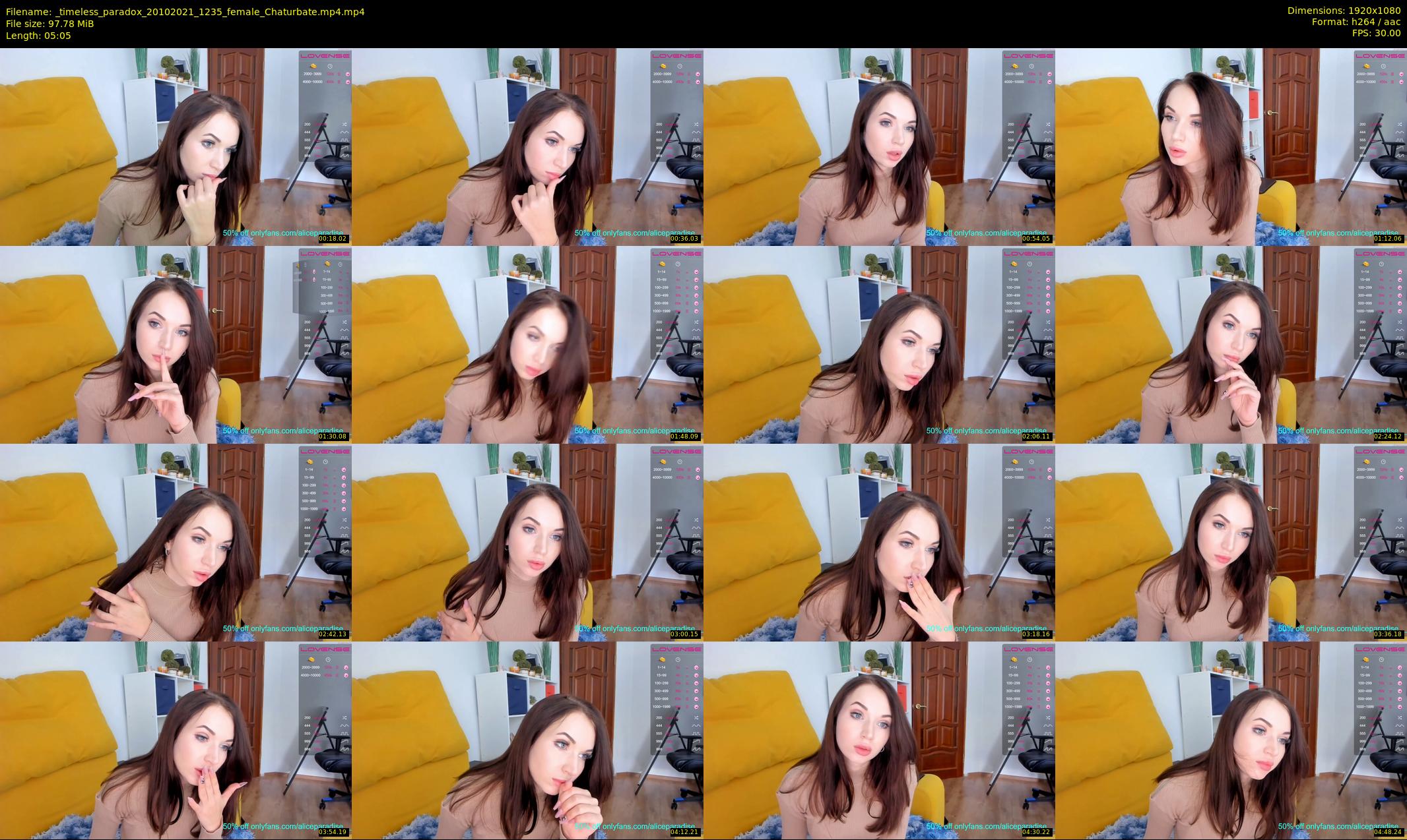 _timeless_paradox — 6 minute Chaturbate female cam show recording, 1080p, Oct 20, 2021
