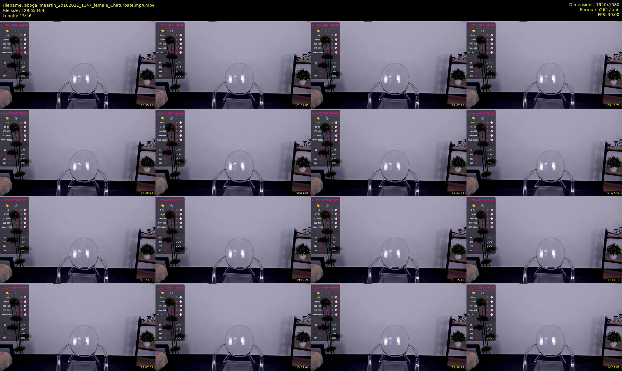 abogailmaartin — 16 minute Chaturbate female cam show recording, 1080p, Oct 20, 2021