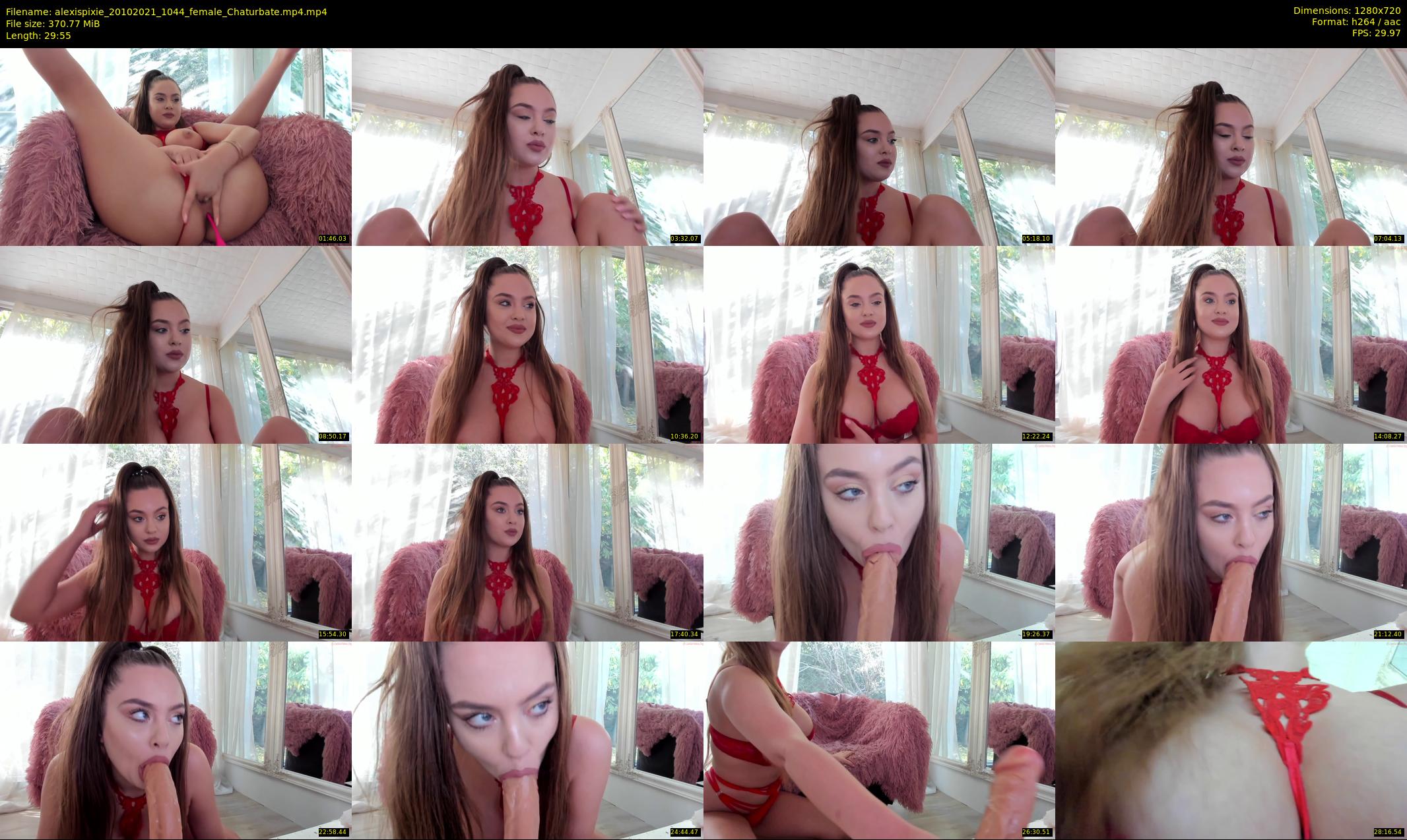 alexispixie — 30 minute Chaturbate female cam show recording, 720p, Oct 20, 2021