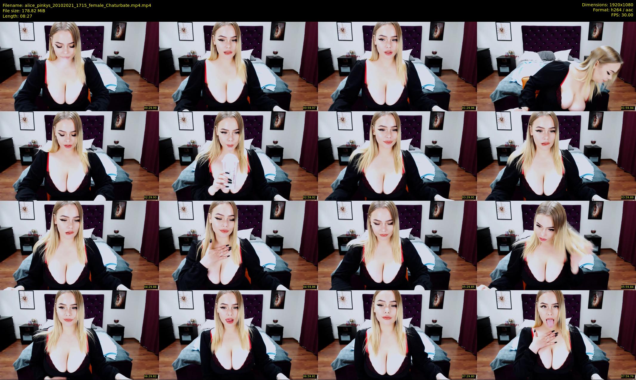alice_pinkys — 9 minute Chaturbate female cam show recording, 1080p, Oct 20, 2021