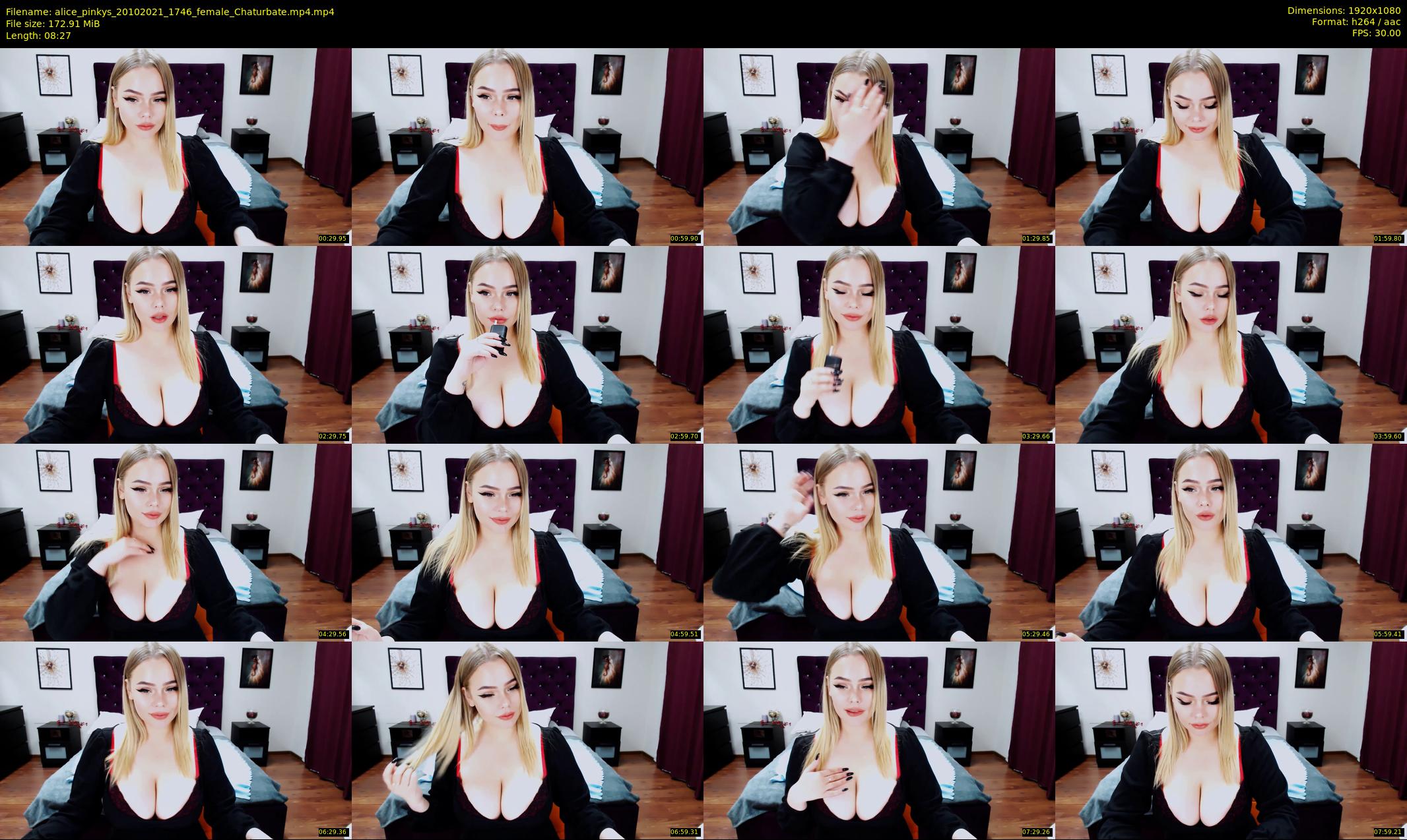 alice_pinkys — 9 minute Chaturbate female cam show recording, 1080p, Oct 20, 2021