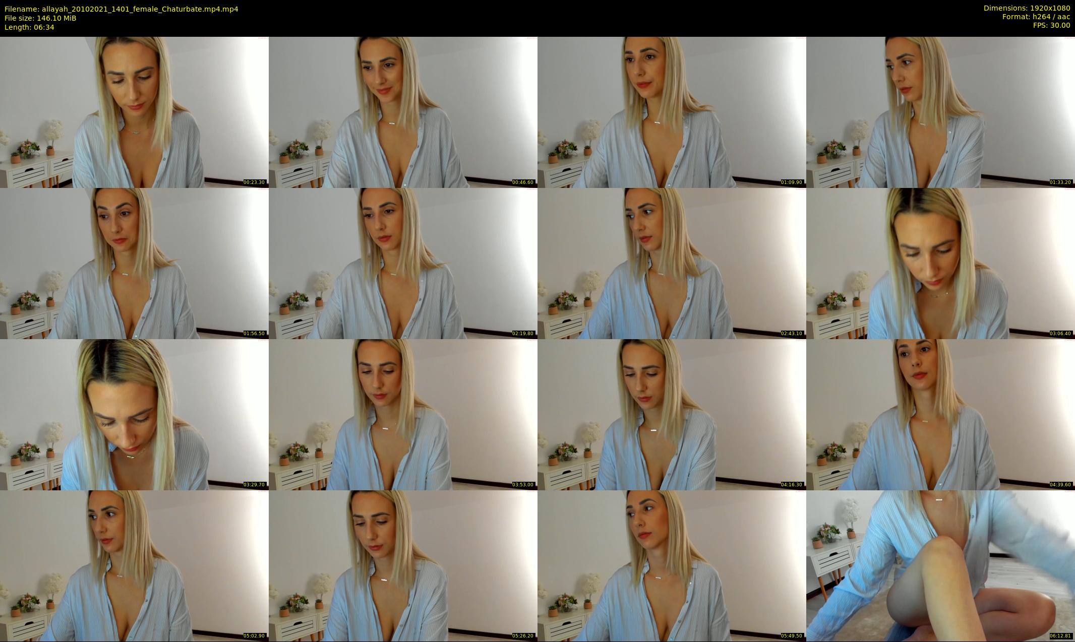 allayah — 7 minute Chaturbate female cam show recording, 1080p, Oct 20, 2021