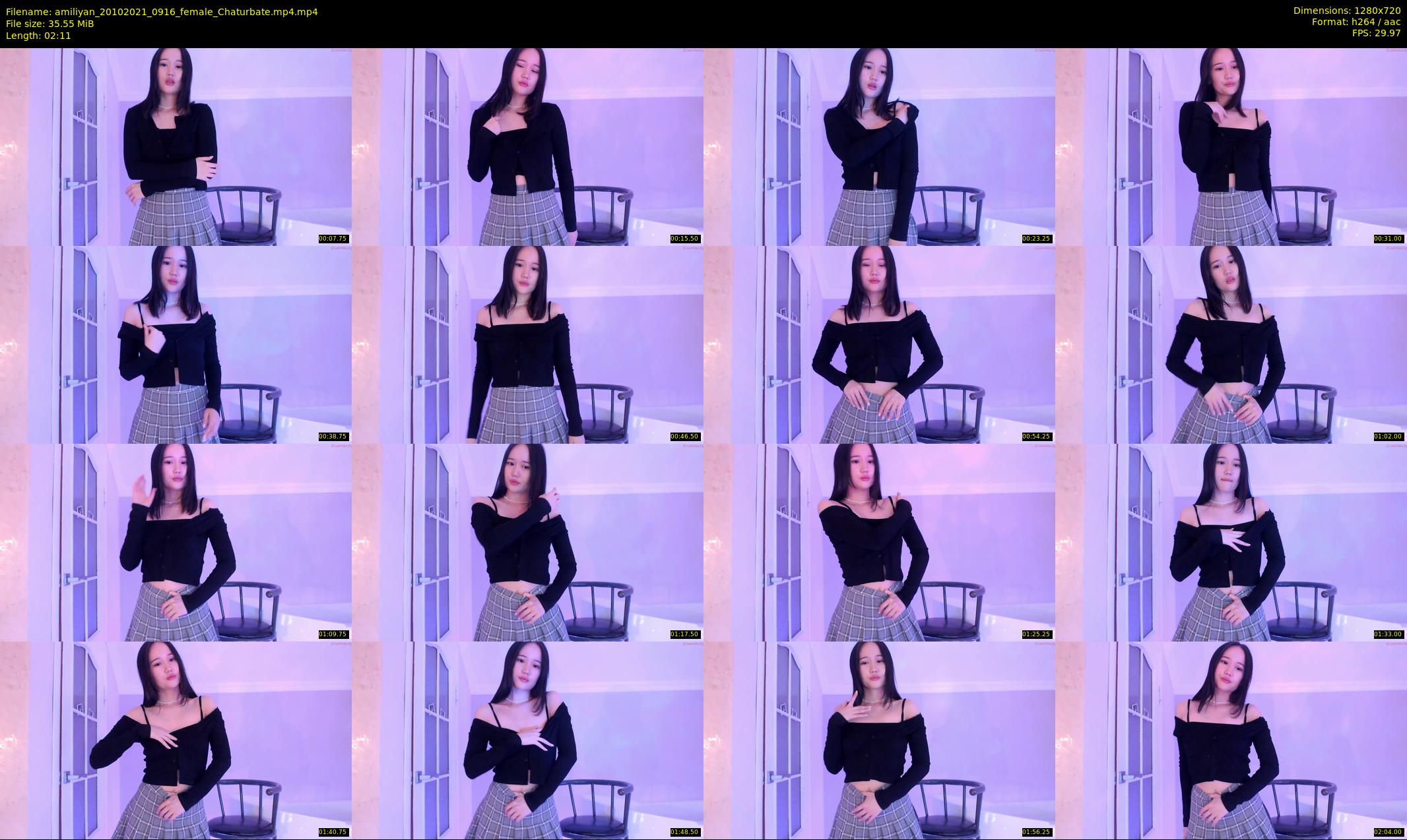 amiliyan — 3 minute Chaturbate female cam show recording, 720p, Oct 20, 2021