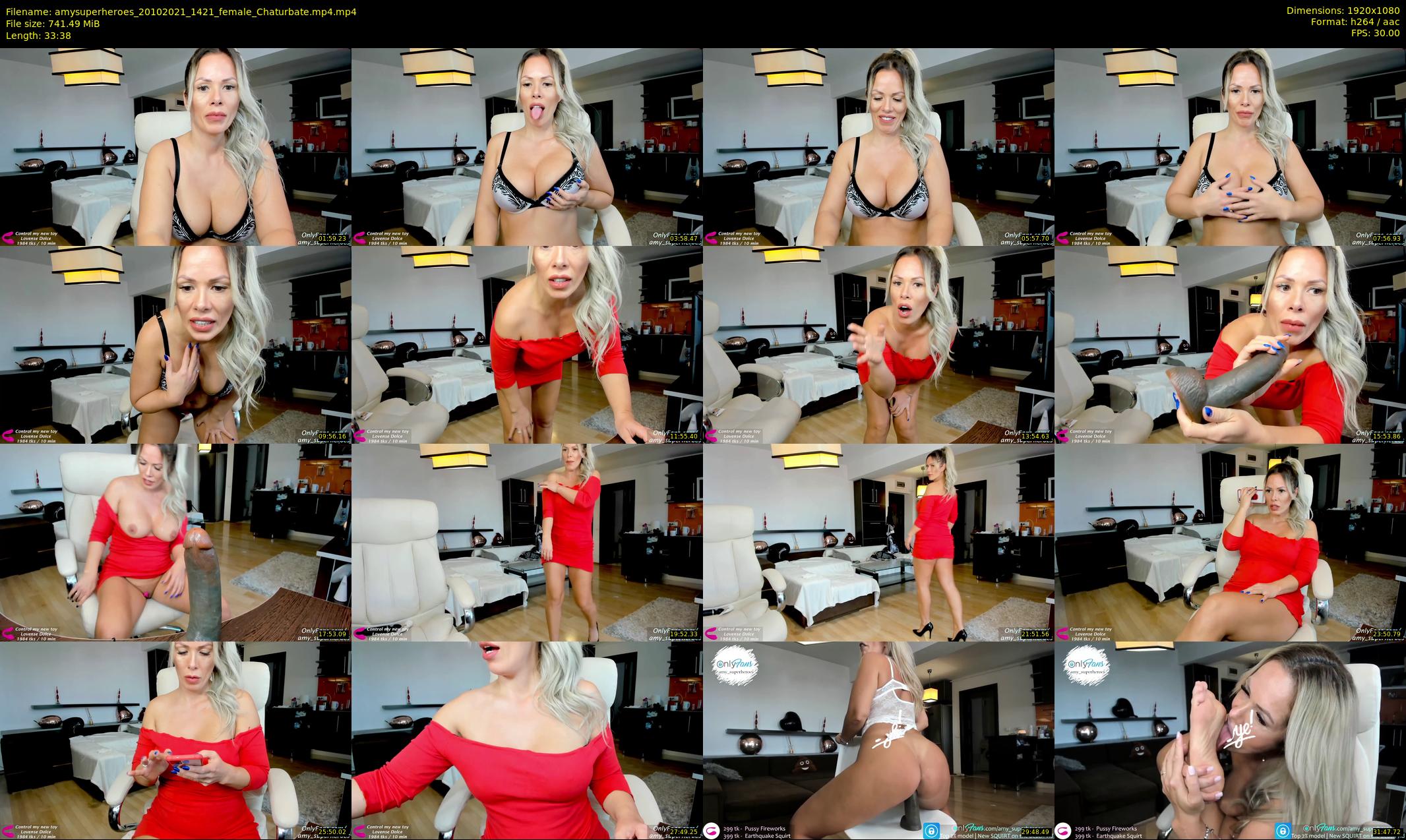 amysuperheroes — 34 minute Chaturbate female cam show recording, 1080p, Oct 20, 2021
