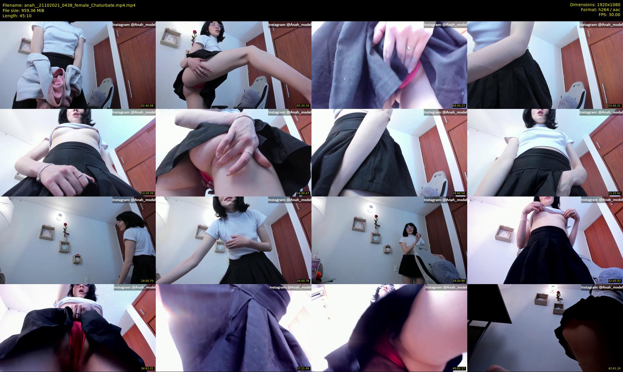 anah_ — 46 minute Chaturbate female cam show recording, 1080p, Oct 21, 2021