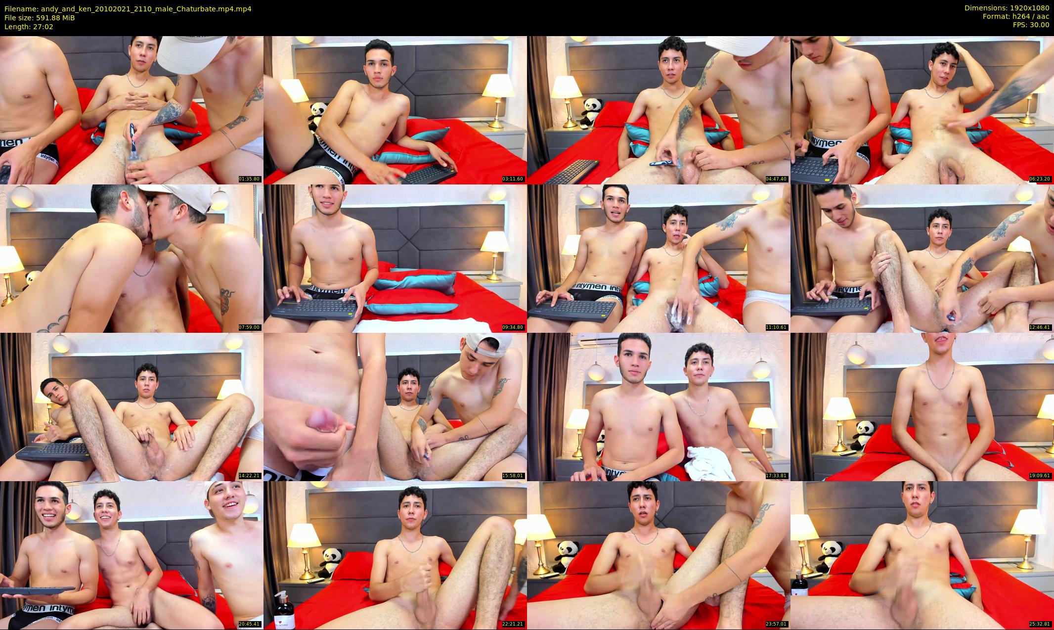andy_and_ken — 28 minute Chaturbate male cam show recording, 1080p, Oct 20, 2021
