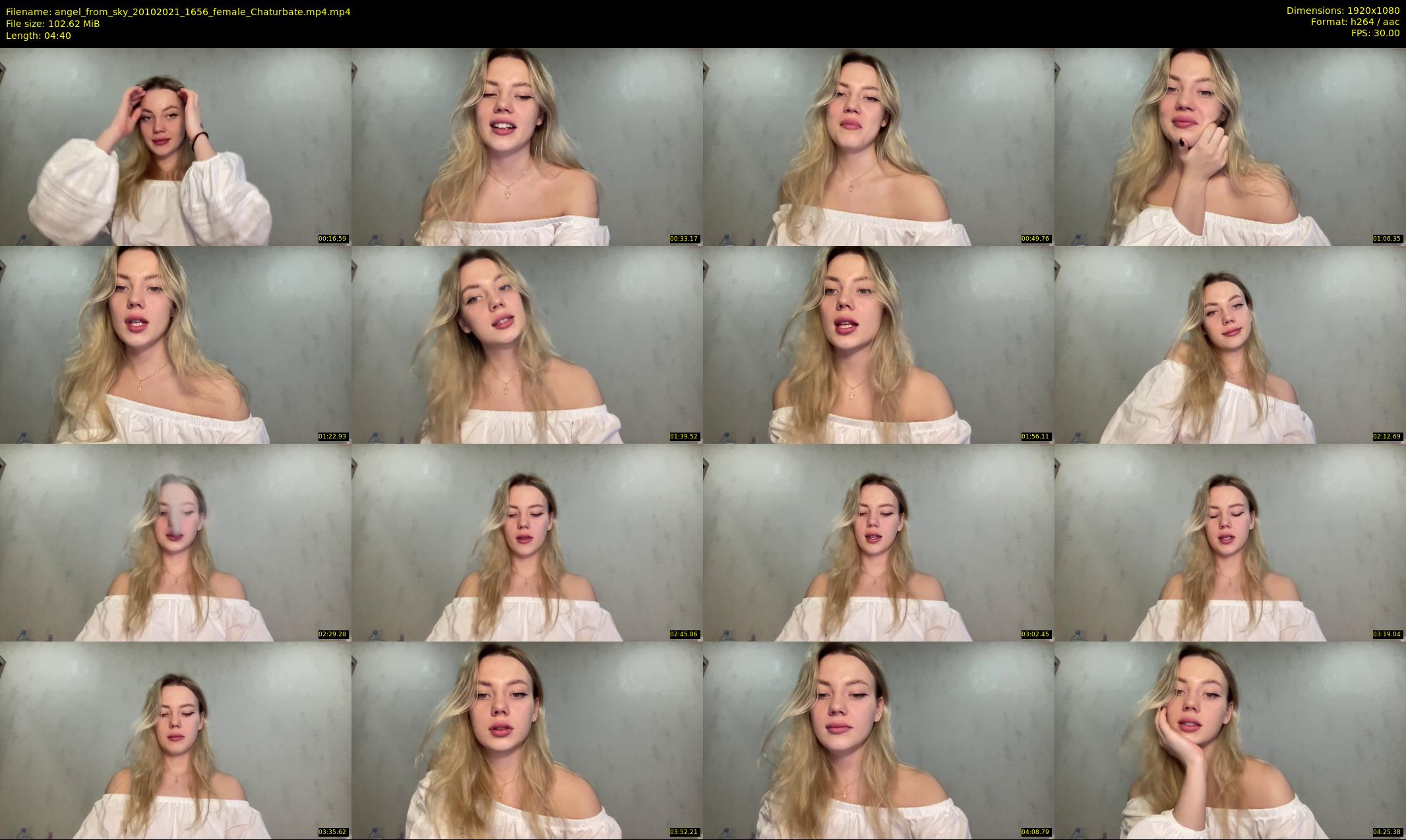 angel_from_sky — 5 minute Chaturbate female cam show recording, 1080p, Oct 20, 2021