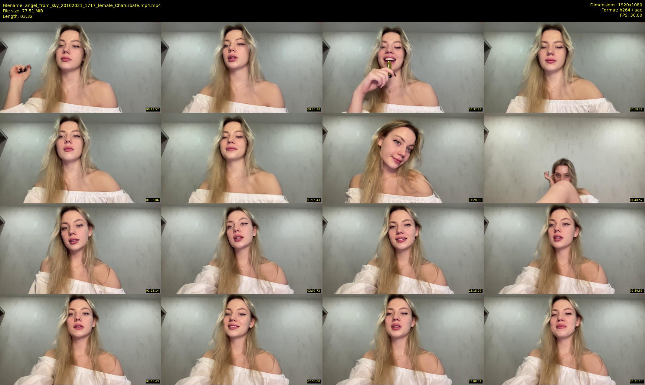 angel_from_sky — 4 minute Chaturbate female cam show recording, 1080p, Oct 20, 2021