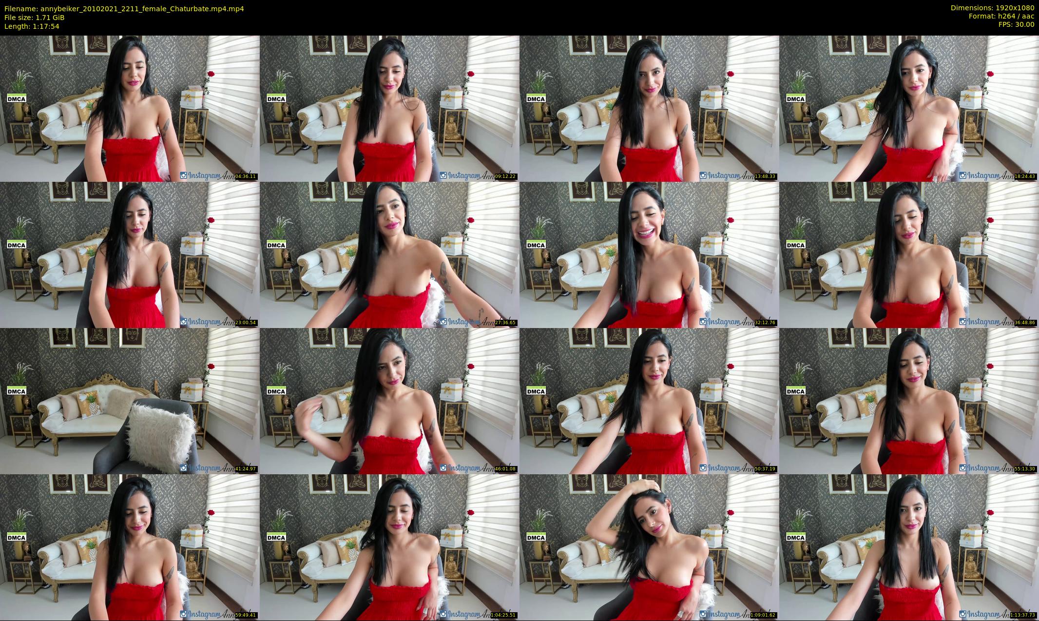 annybeiker — 78 minute Chaturbate female cam show recording, 1080p, Oct 20, 2021