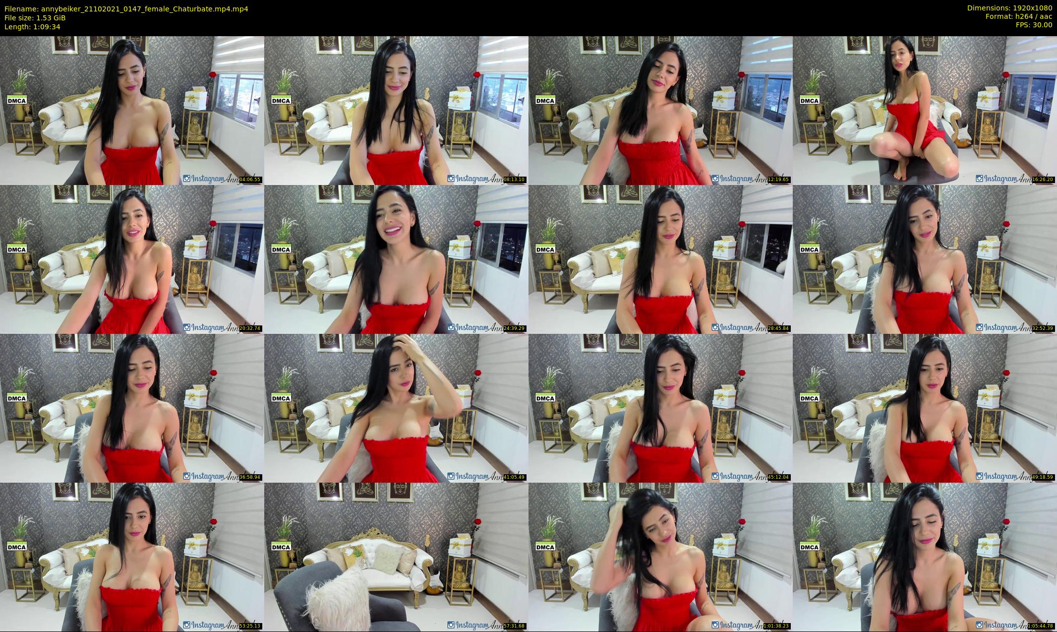 annybeiker — 70 minute Chaturbate female cam show recording, 1080p, Oct 21, 2021
