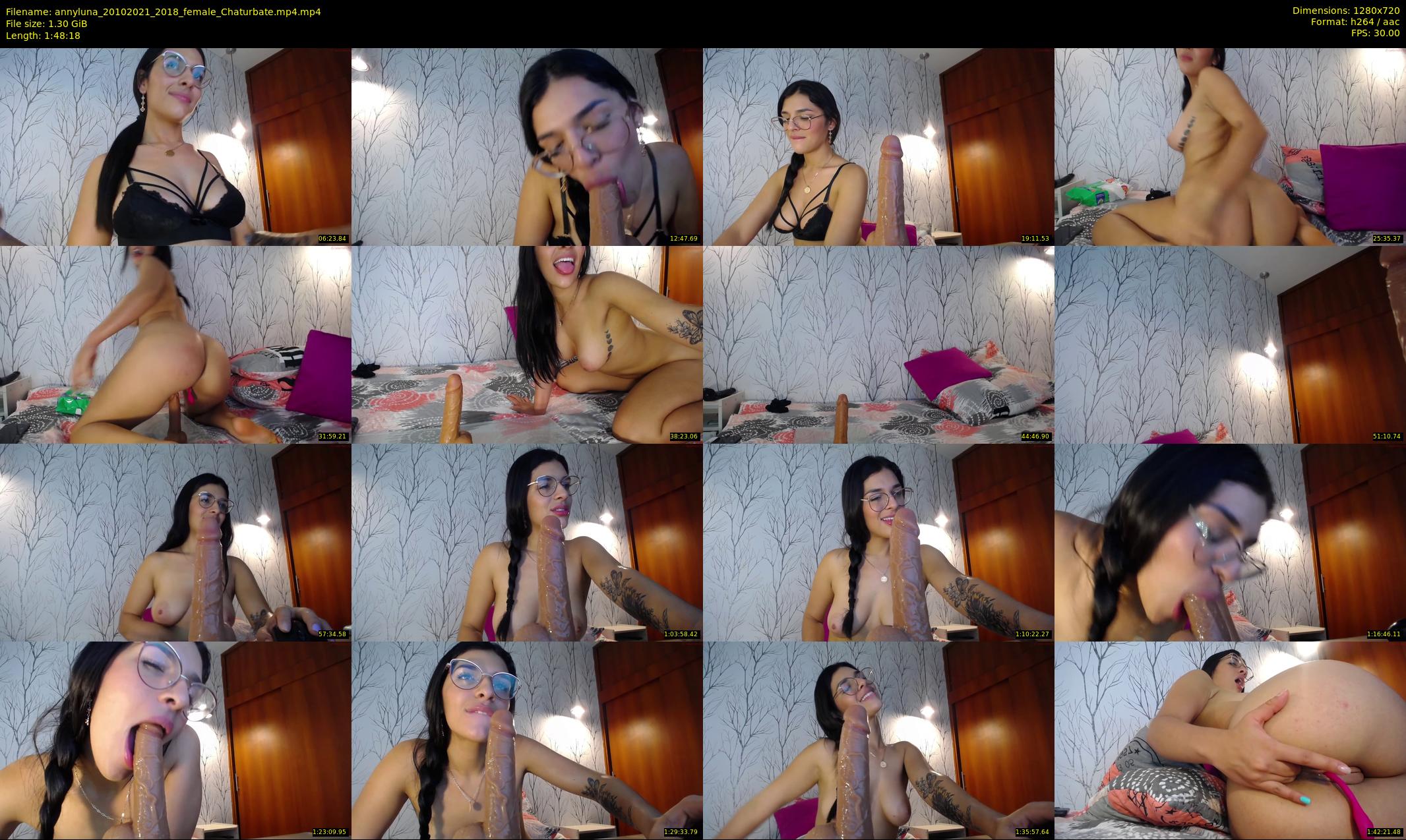 annyluna — 109 minute Chaturbate female cam show recording, 720p, Oct 20, 2021
