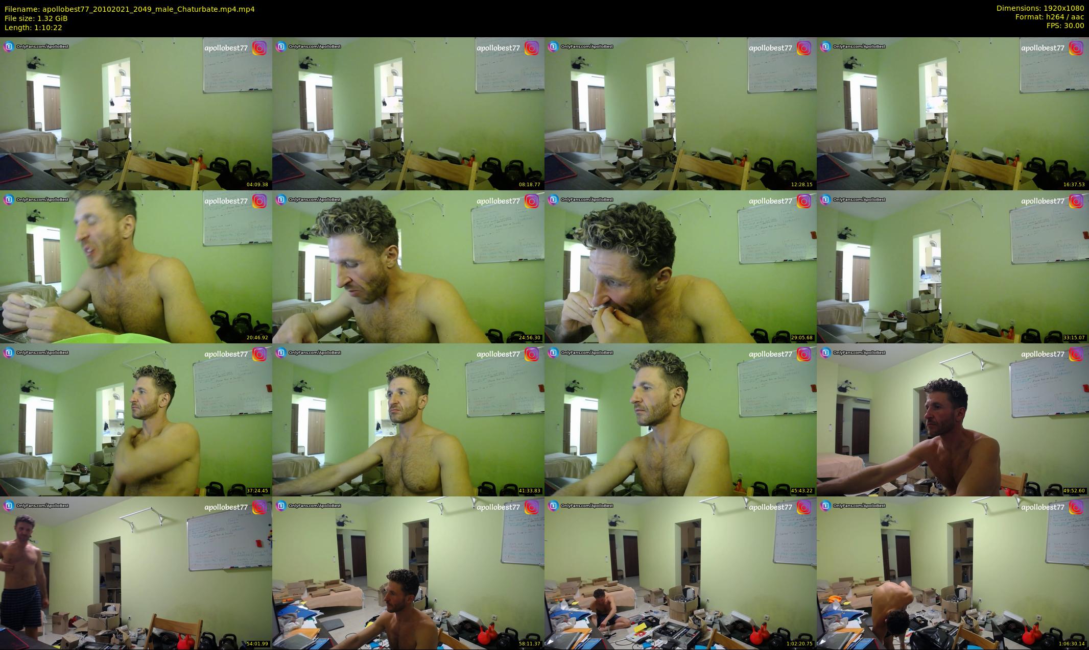 apollobest77 — 71 minute Chaturbate male cam show recording, 1080p, Oct 20, 2021