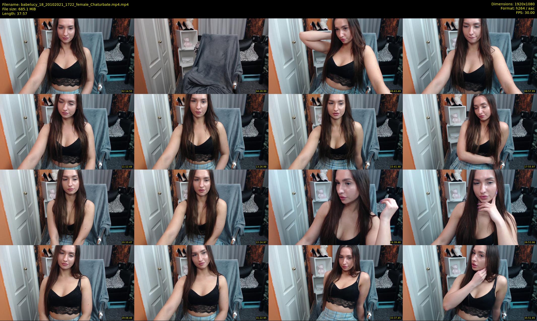 babelucy_18 — 38 minute Chaturbate female cam show recording, 1080p, Oct 20, 2021