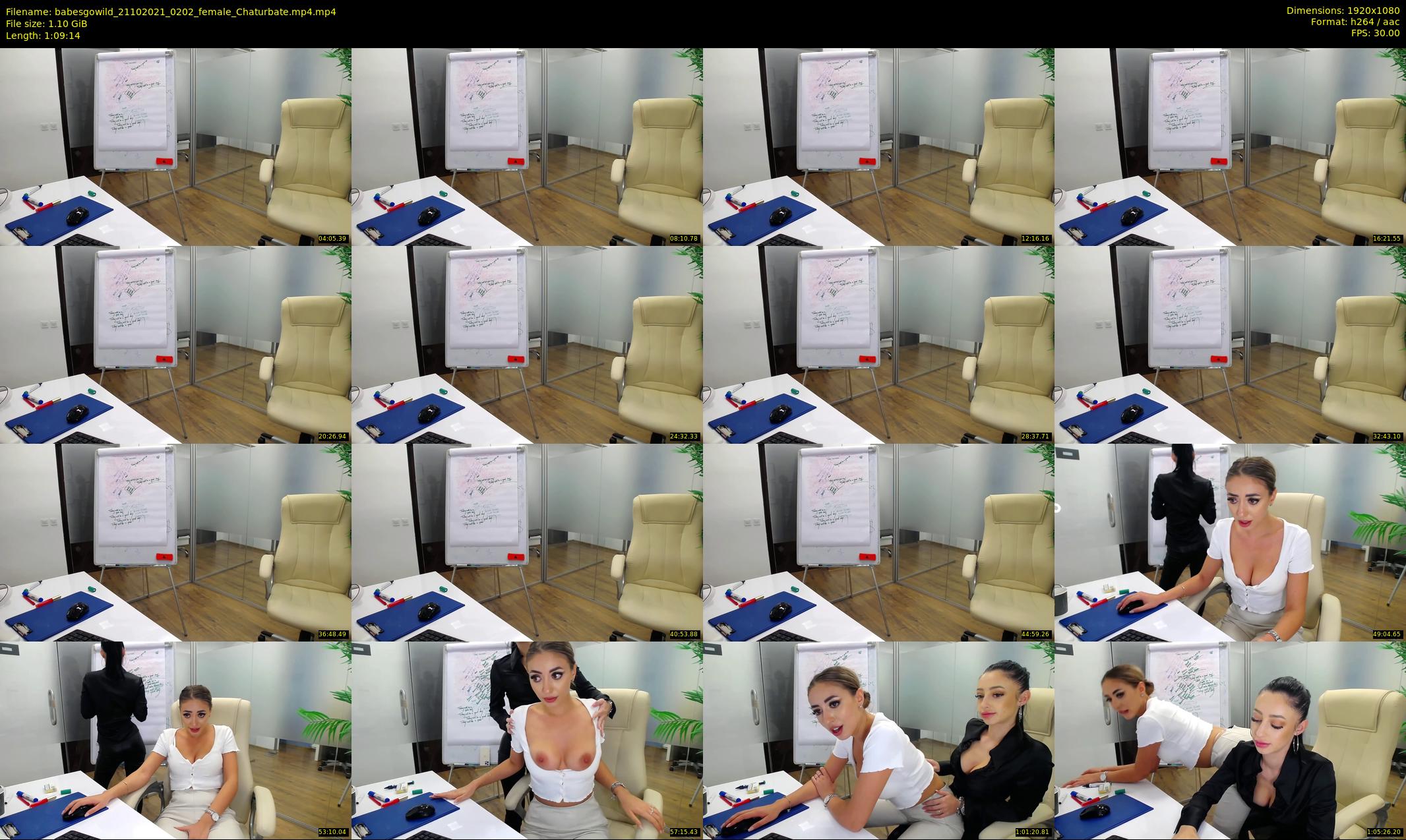 babesgowild — 70 minute Chaturbate couple cam show recording, 1080p, Oct 21, 2021