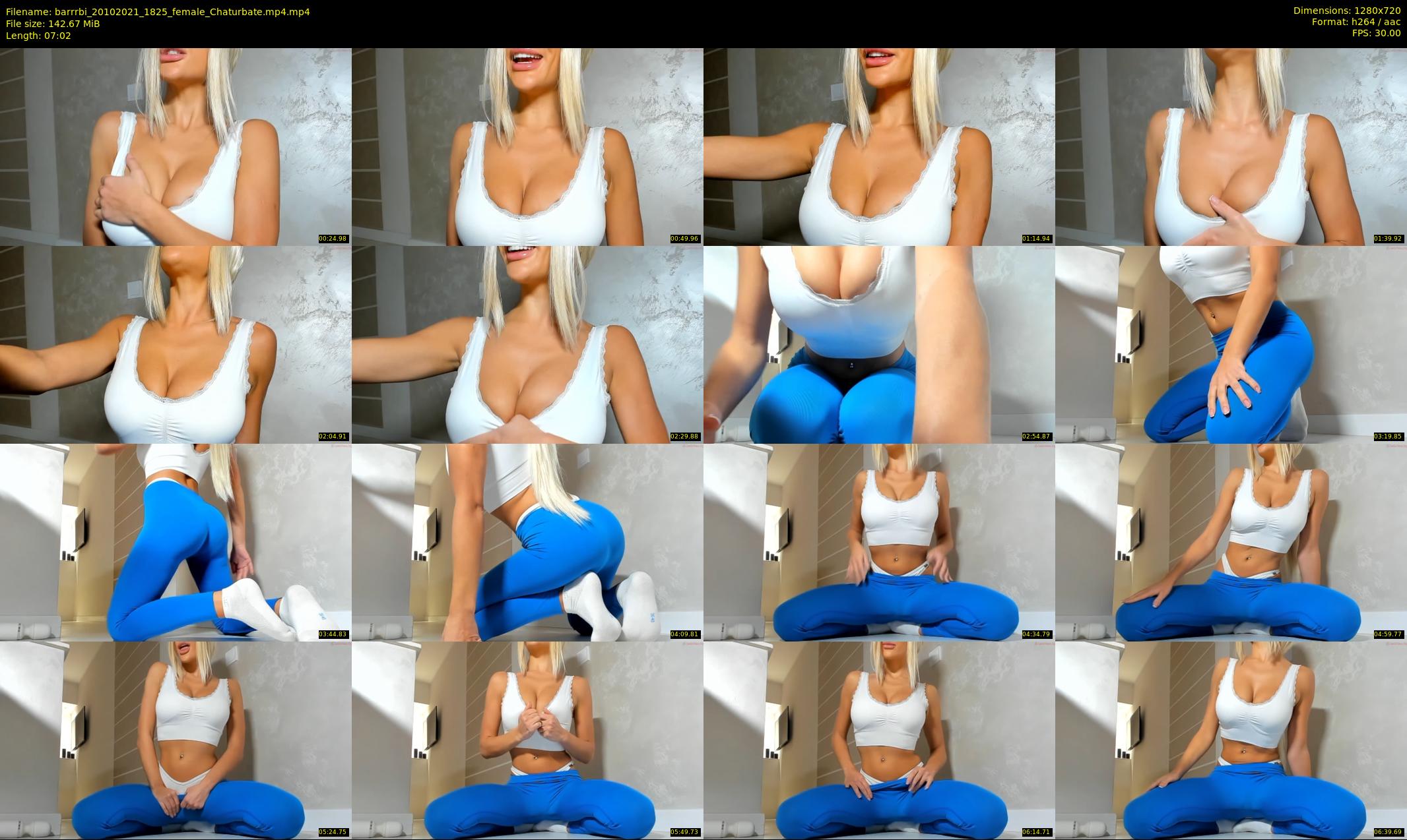 barrrbi — 8 minute Chaturbate female cam show recording, 720p, Oct 20, 2021