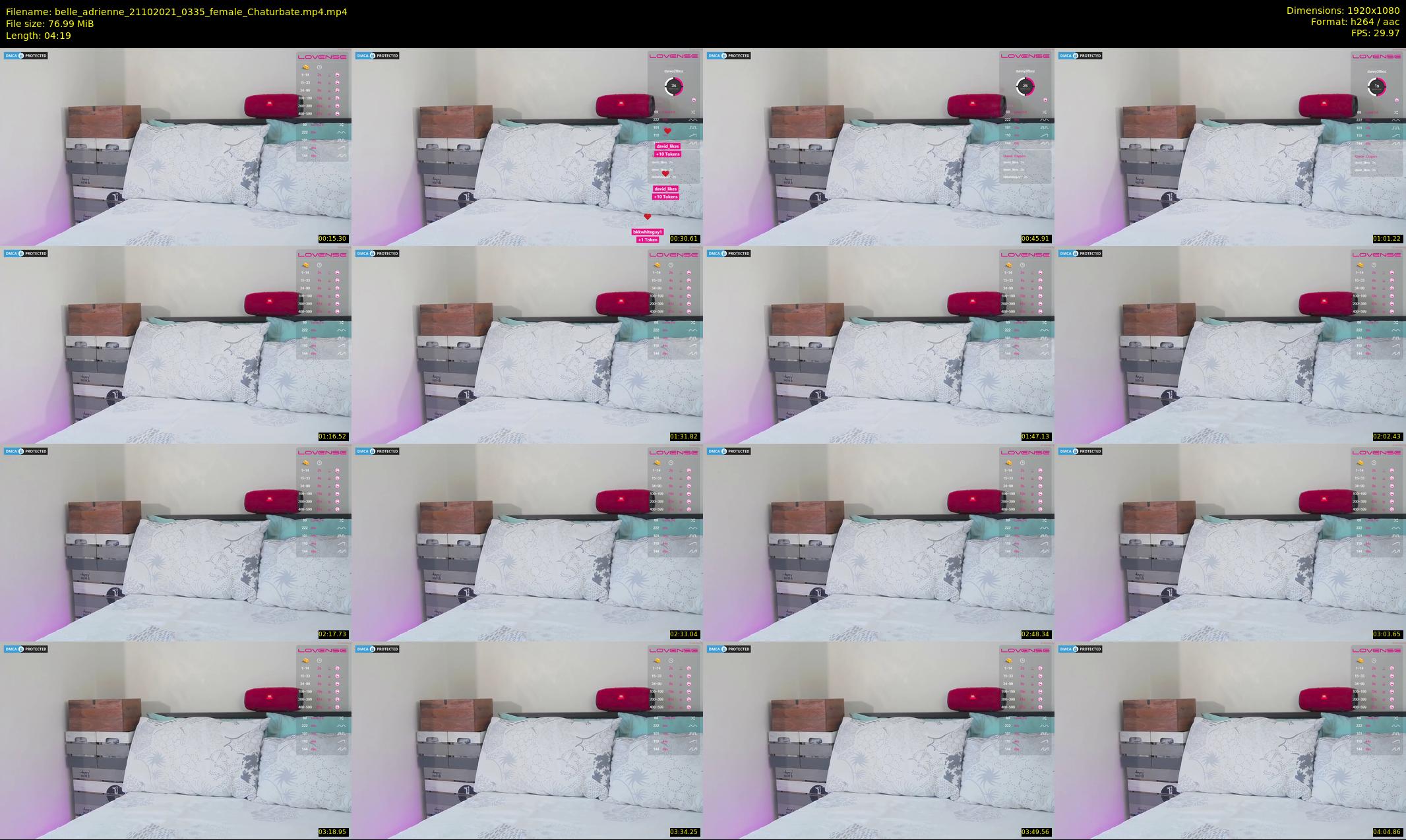 belle_adrienne — 5 minute Chaturbate couple cam show recording, 1080p, Oct 21, 2021
