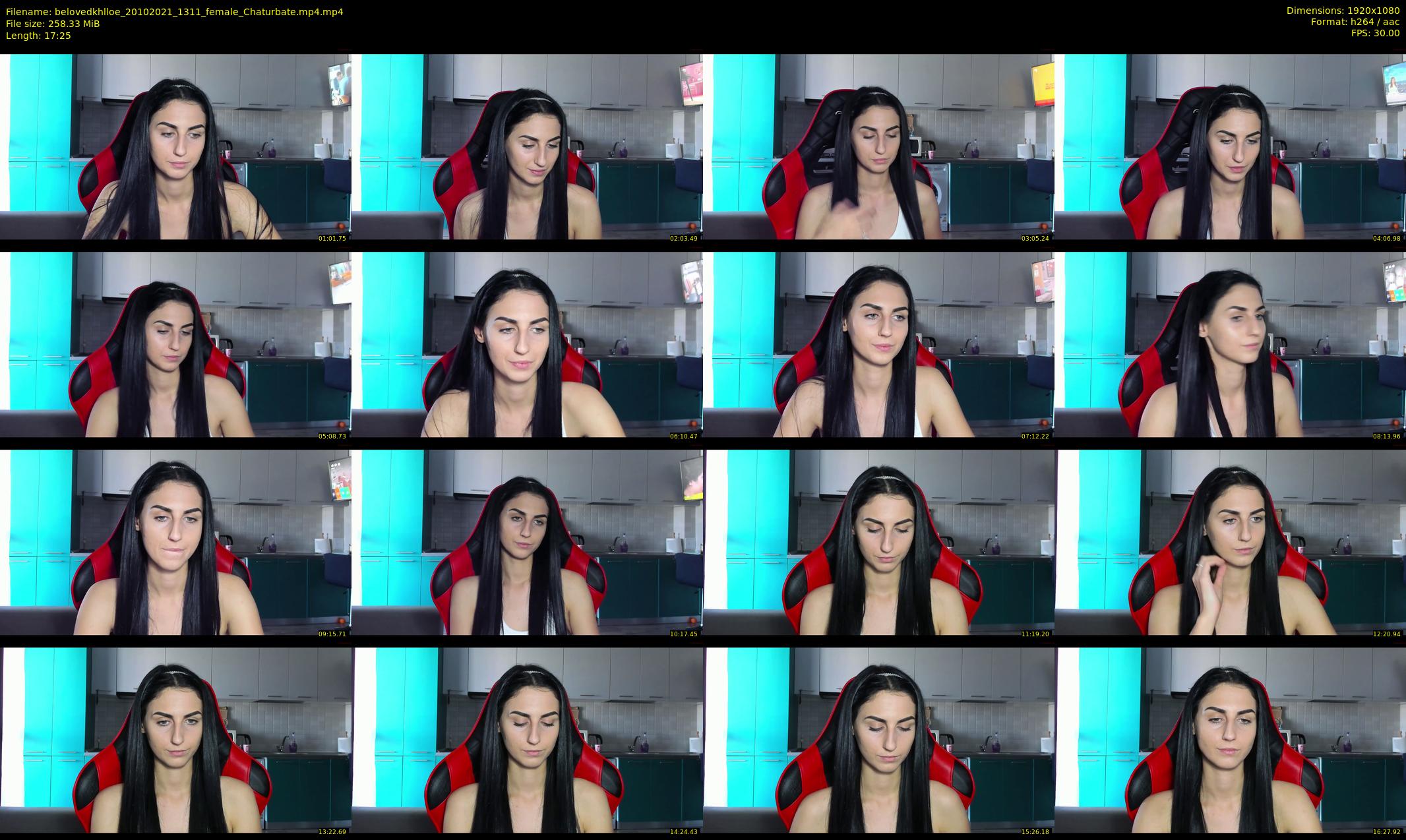 belovedkhlloe — 18 minute Chaturbate female cam show recording, 1080p, Oct 20, 2021