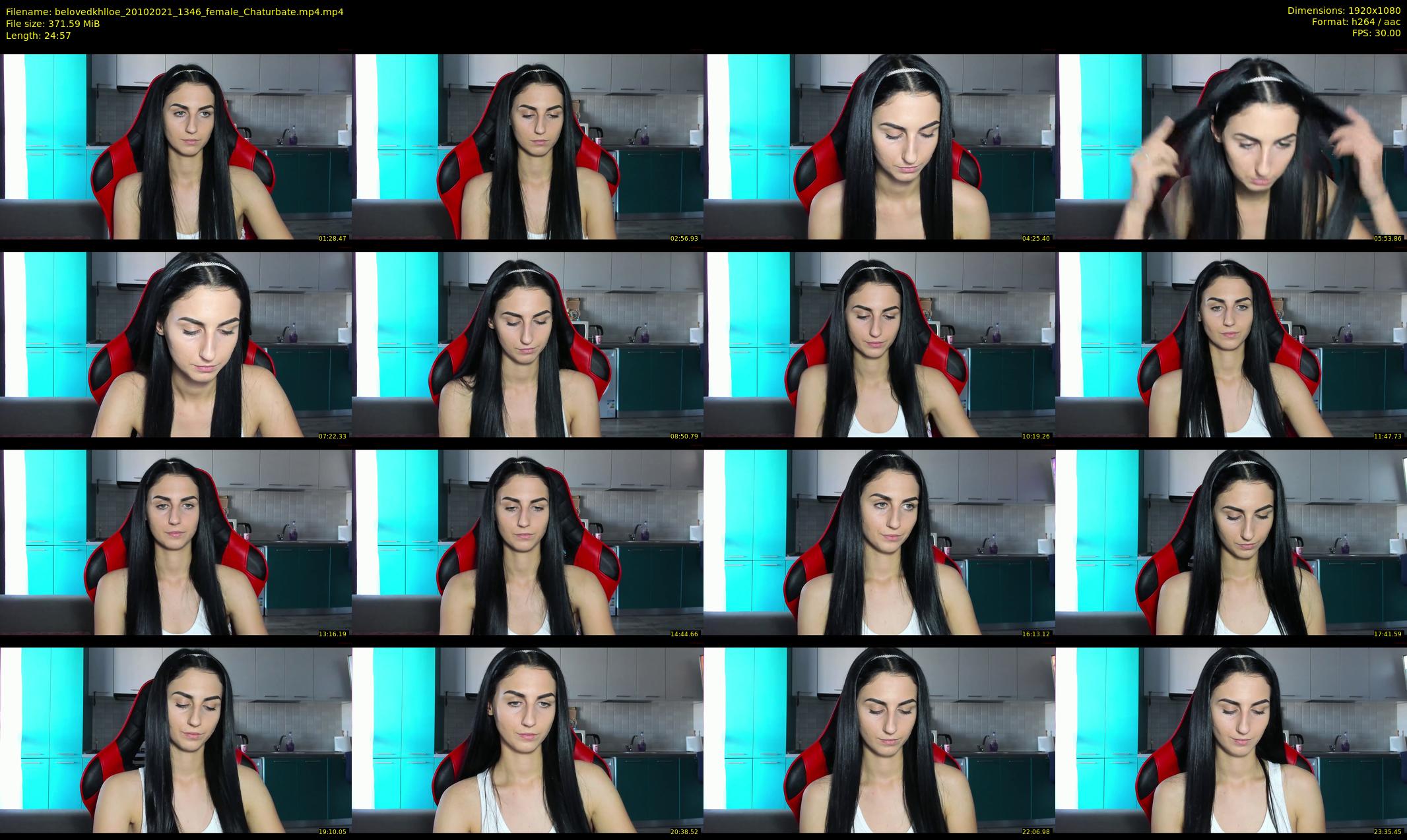 belovedkhlloe — 25 minute Chaturbate female cam show recording, 1080p, Oct 20, 2021