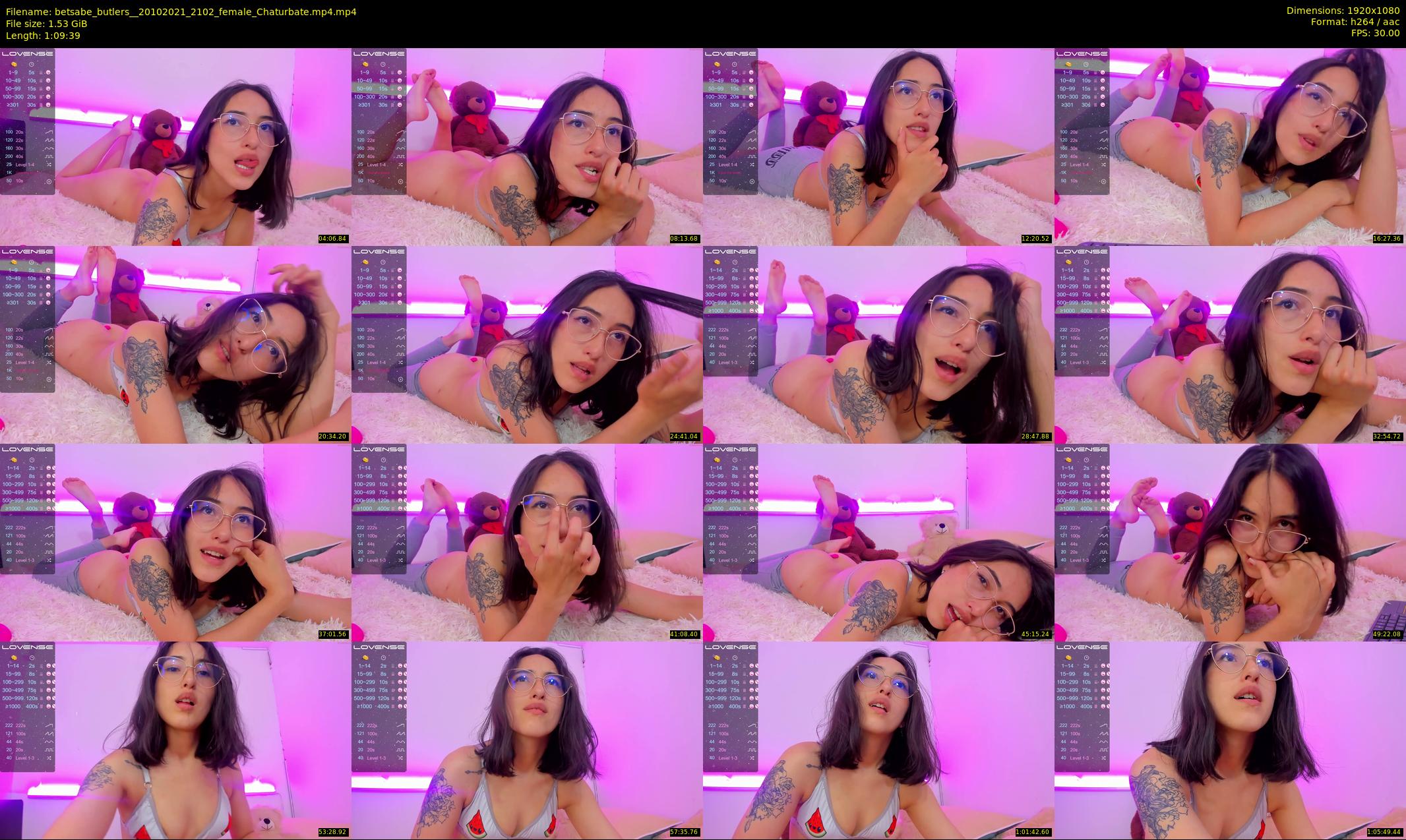 betsabe_butlers_ — 70 minute Chaturbate female cam show recording, 1080p, Oct 20, 2021
