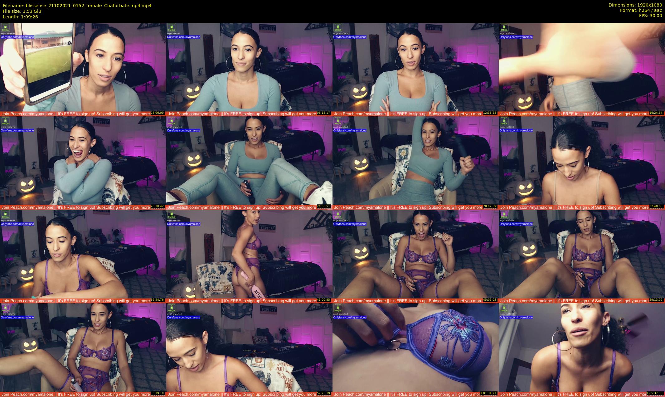 blissense — 70 minute Chaturbate female cam show recording, 1080p, Oct 21, 2021