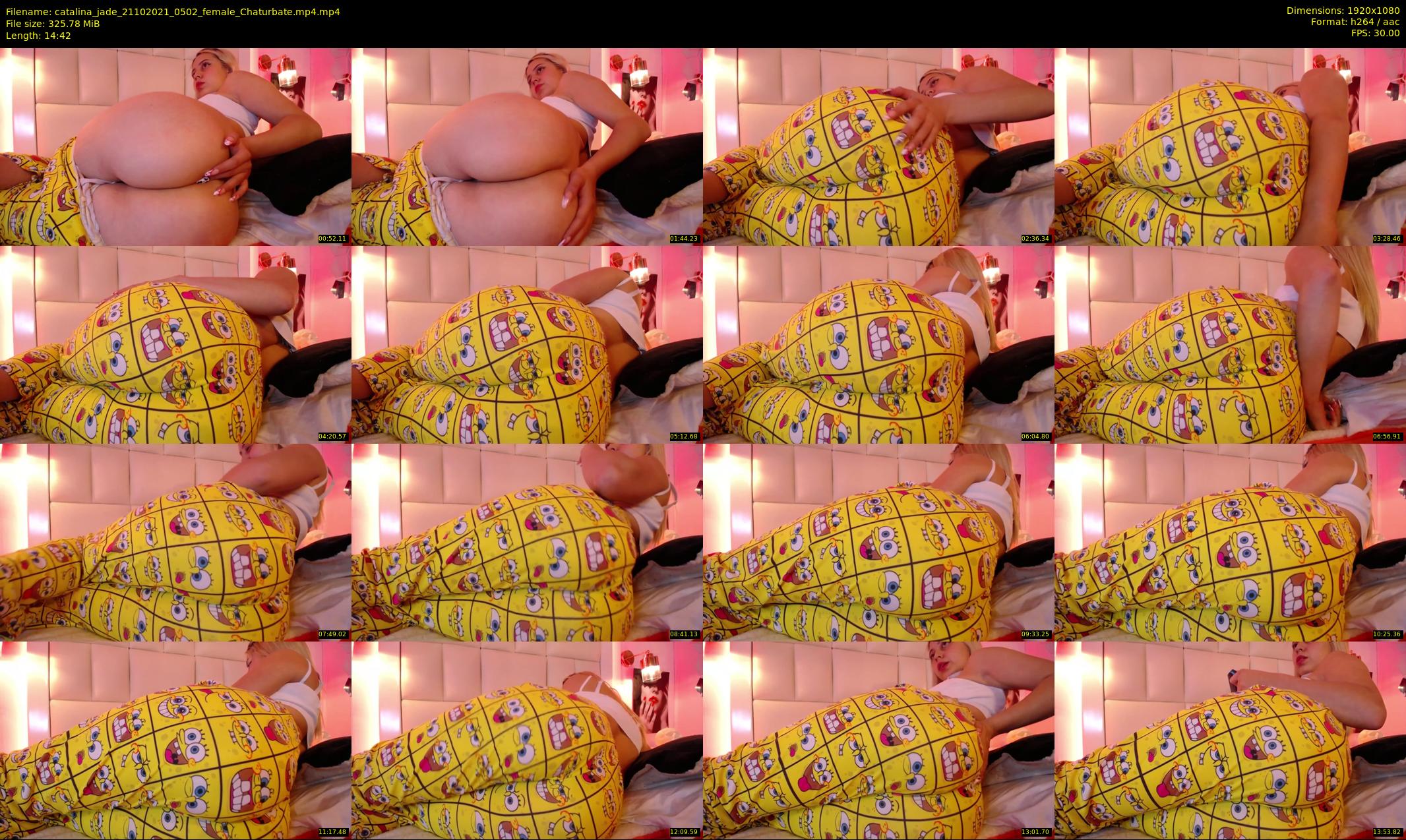 catalina_jade — 15 minute Chaturbate female cam show recording, 1080p, Oct 21, 2021