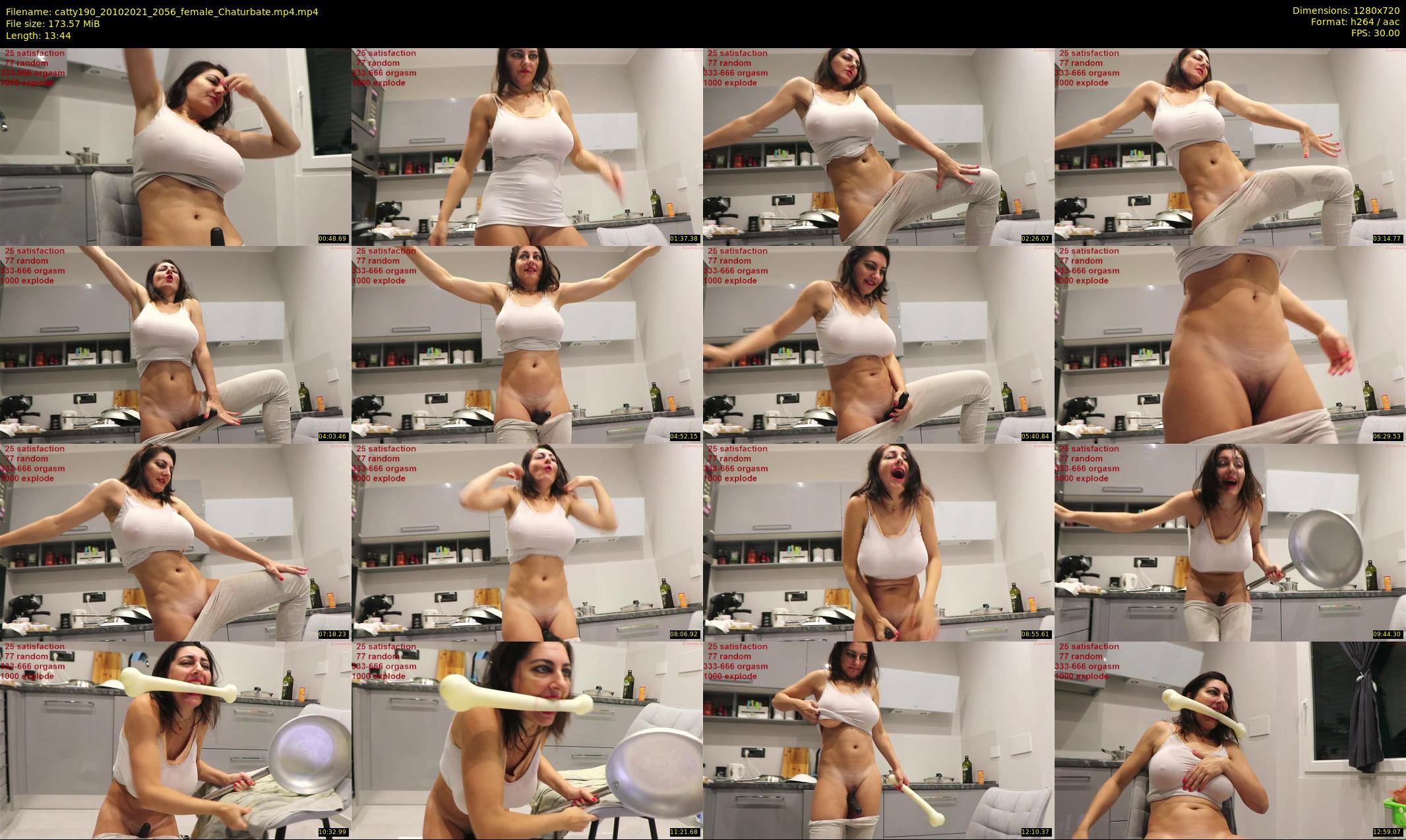 catty190 — 14 minute Chaturbate female cam show recording, 720p, Oct 20, 2021