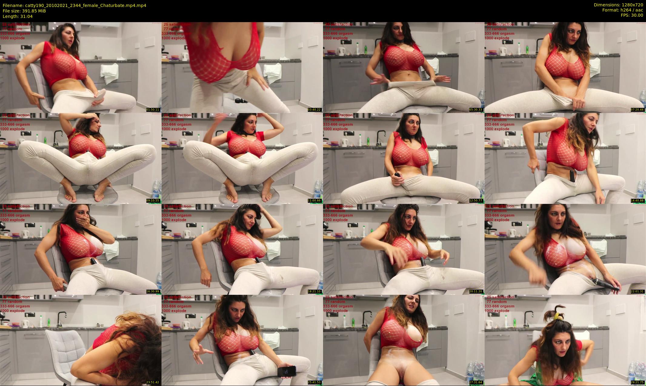 catty190 — 32 minute Chaturbate female cam show recording, 720p, Oct 20, 2021