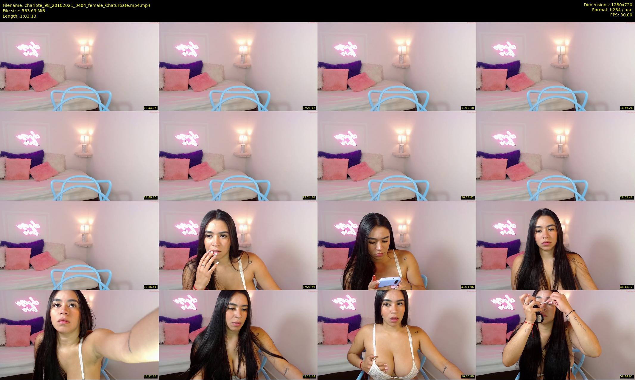 charlote_98 — 64 minute Chaturbate female cam show recording, 720p, Oct 20, 2021